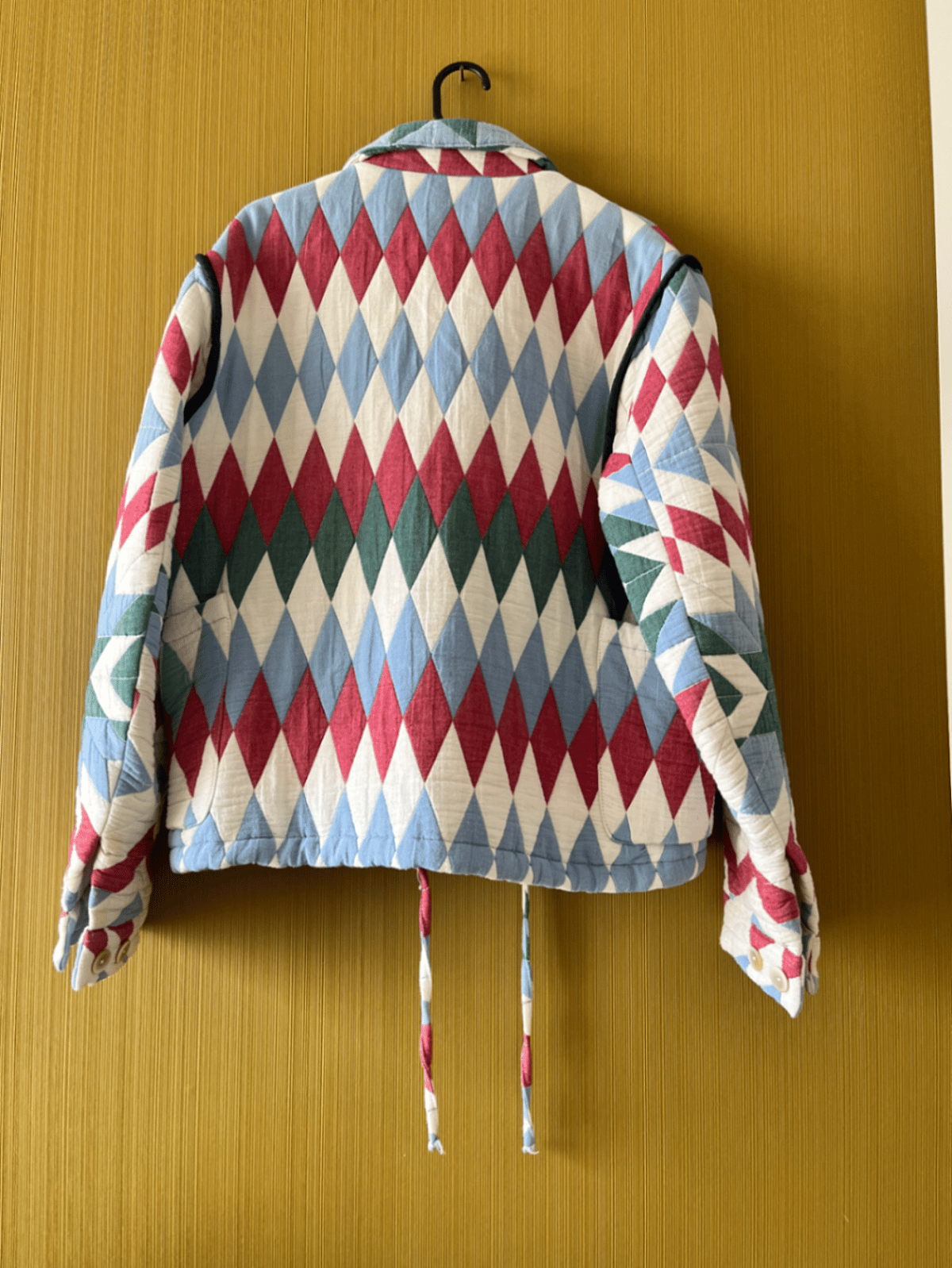 ZARA Quilted Harlequin Pattern Jacket, photo 2