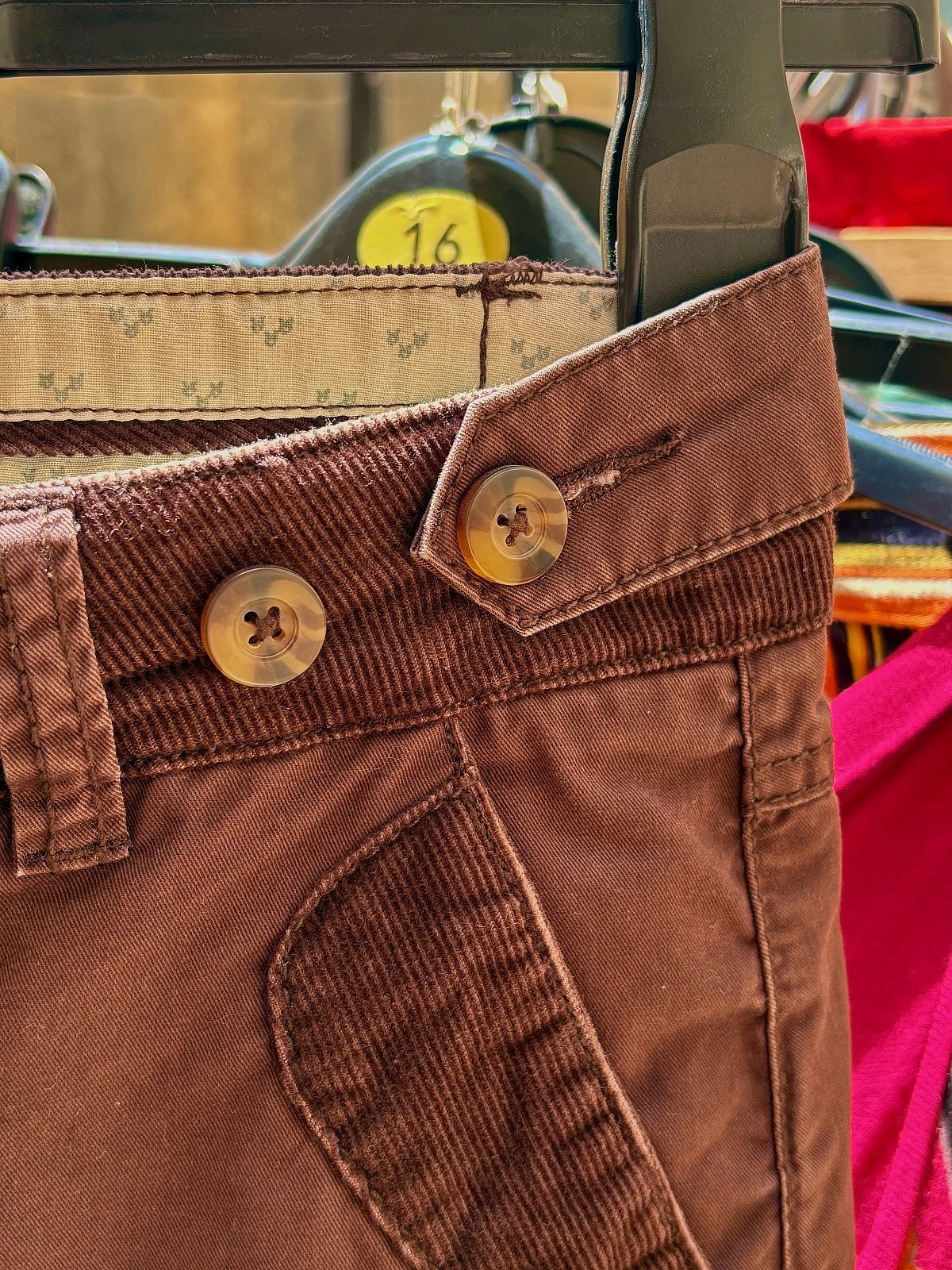 Brown Corduroy Mini Skirt, photo 3
