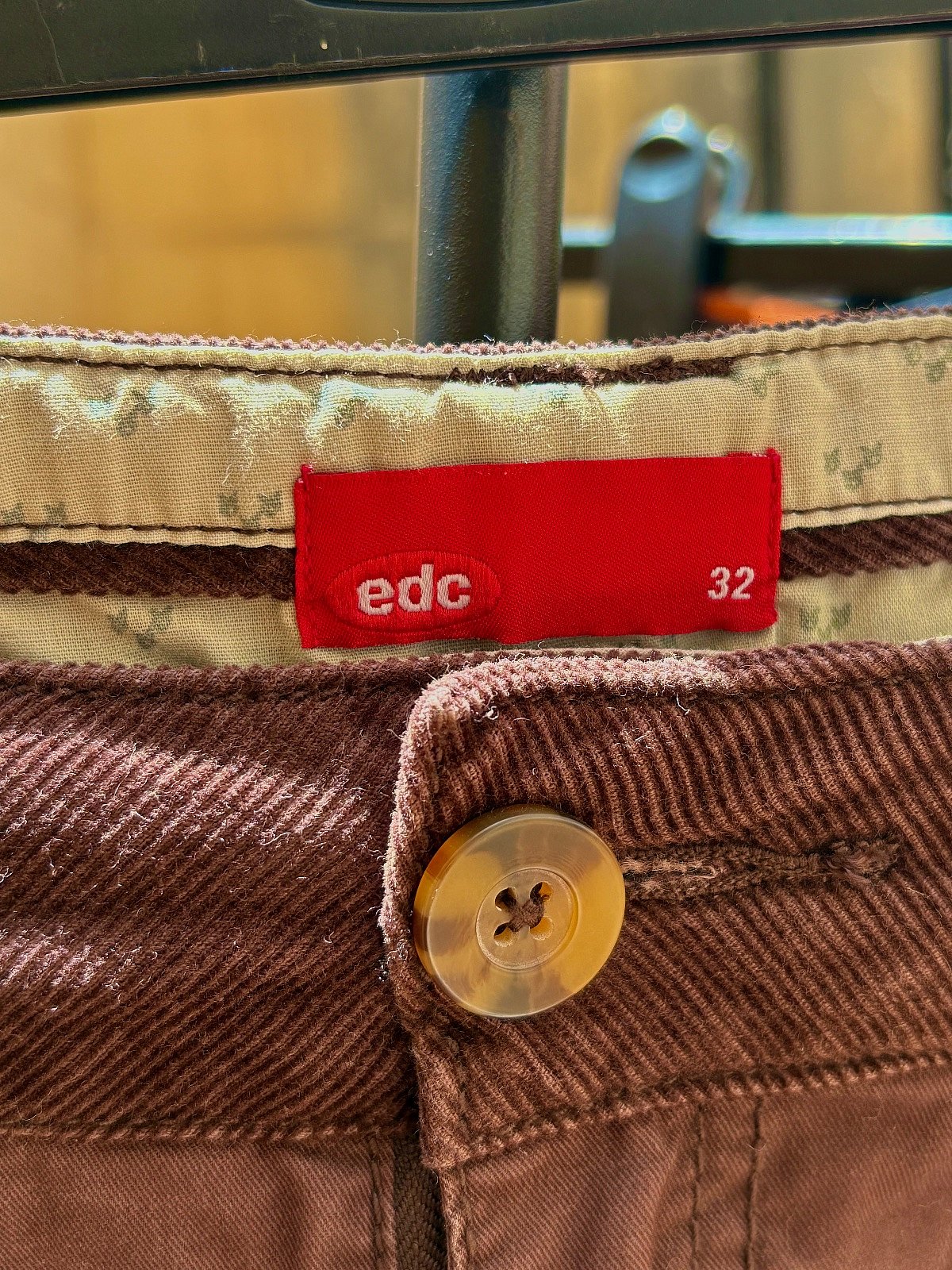 Brown Corduroy Mini Skirt, photo 4