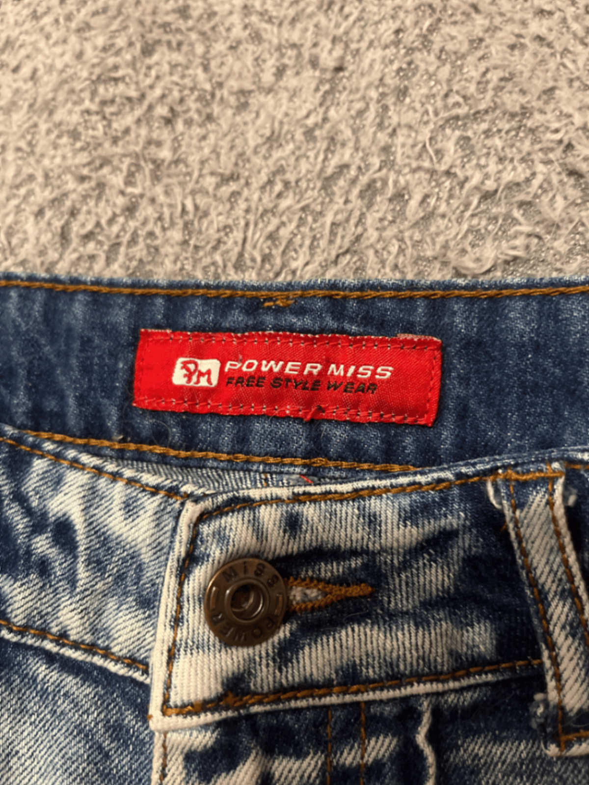 Embellished Denim Mini Skirt - photo 3