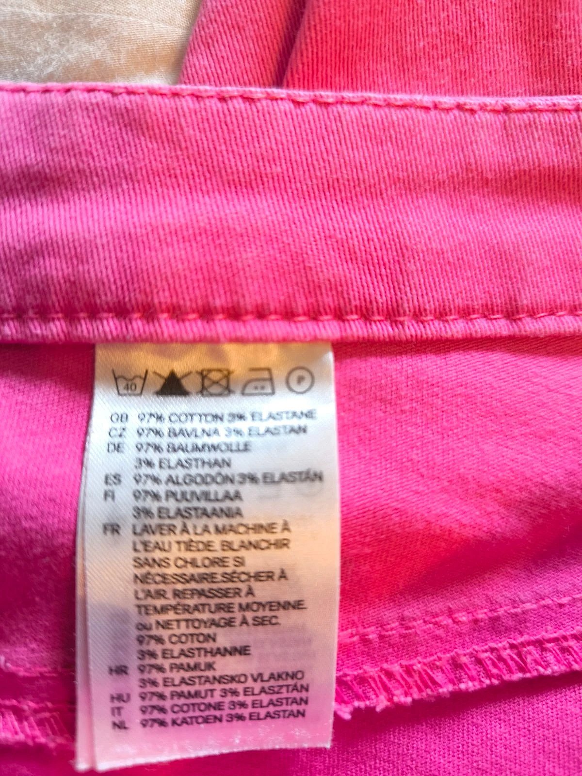 Pantalones de color rosa brillante de H&M, foto 4