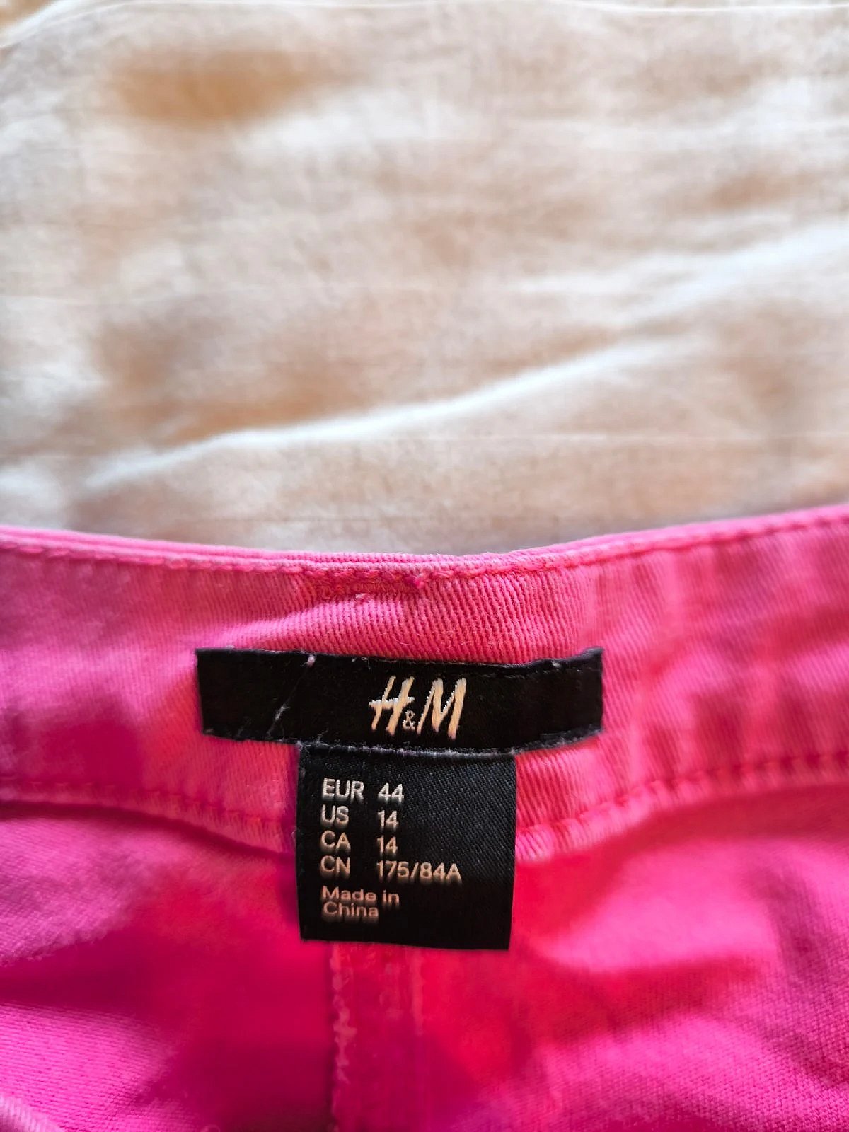 Pantalones de color rosa brillante de H&M, foto 3