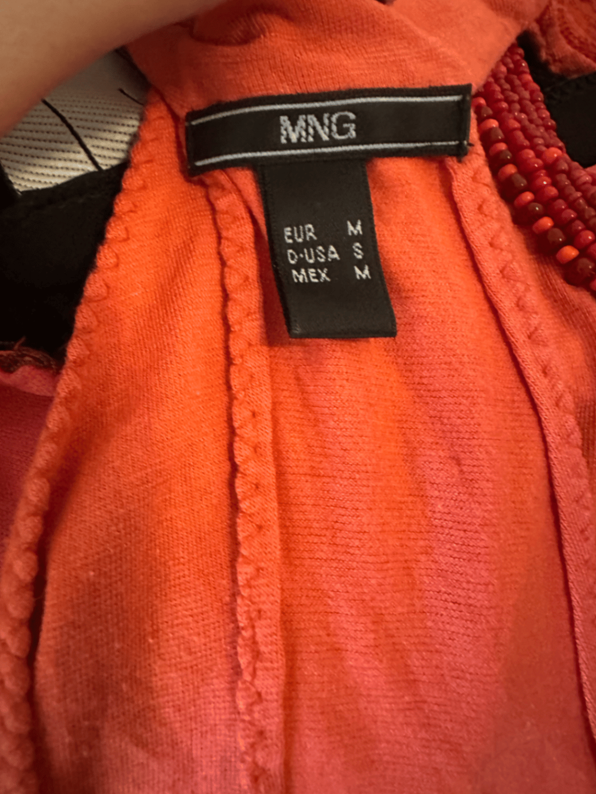 MNG Orange Halterneck Crop Top, photo 3