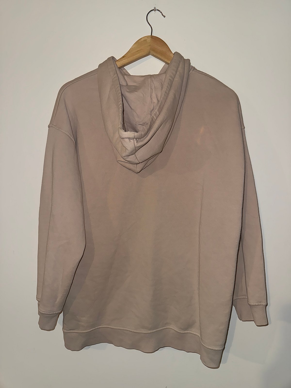 Zara Beige Zip Up Hoodie, photo 2