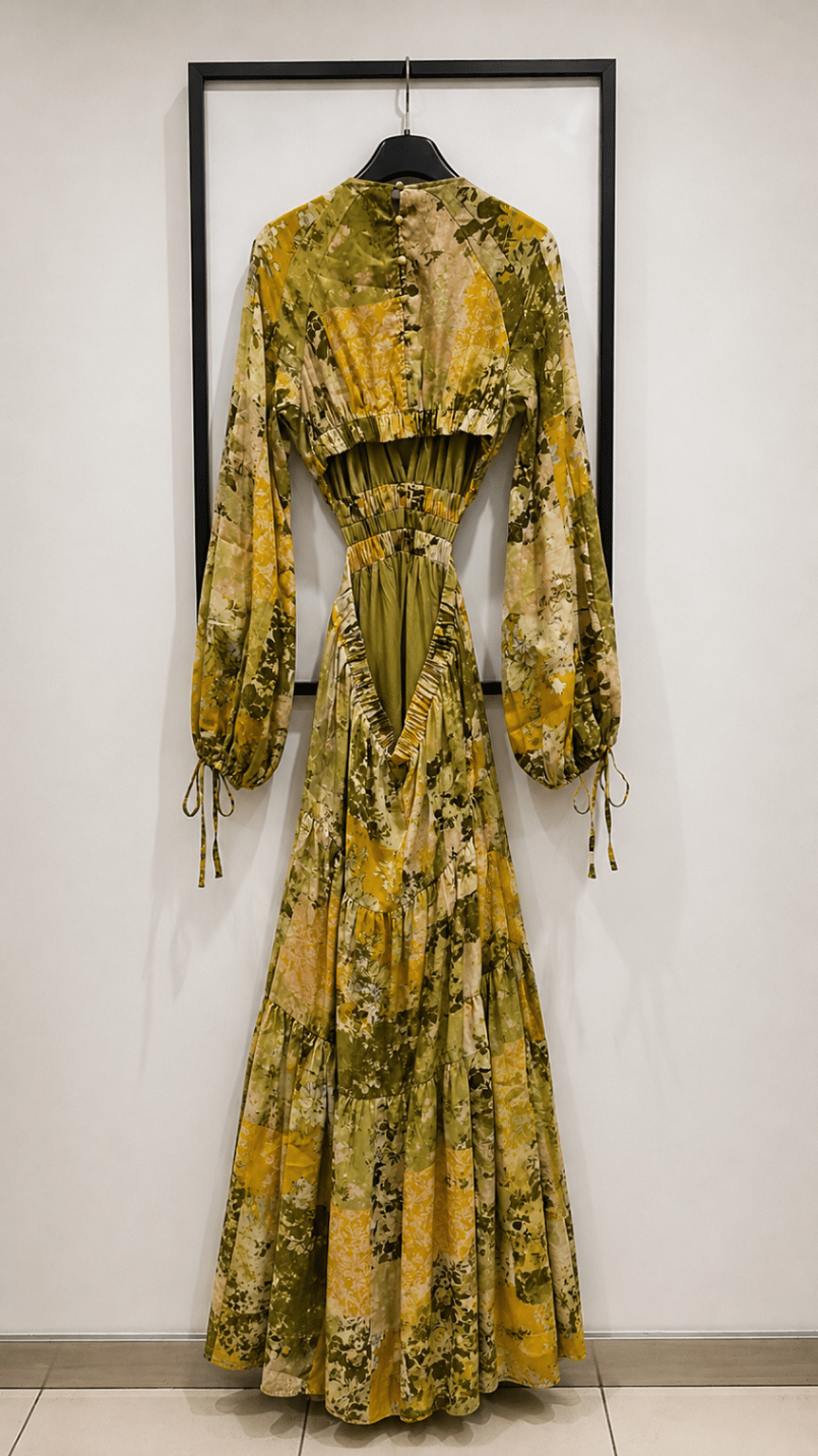 Floral Print Tiered Maxi Dress, photo 2