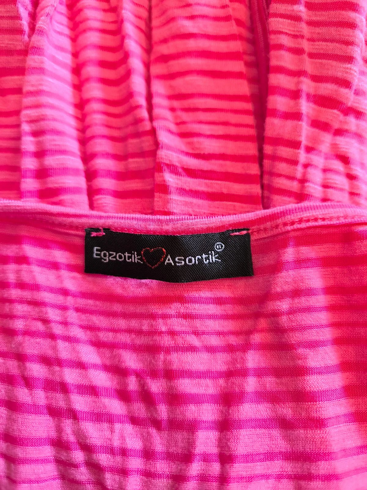 Bright pink tie-waist top, photo 5