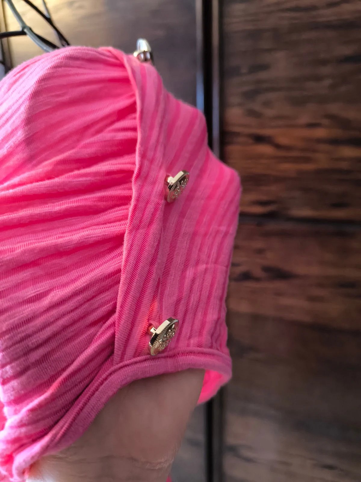 Bright pink tie-waist top, photo 2