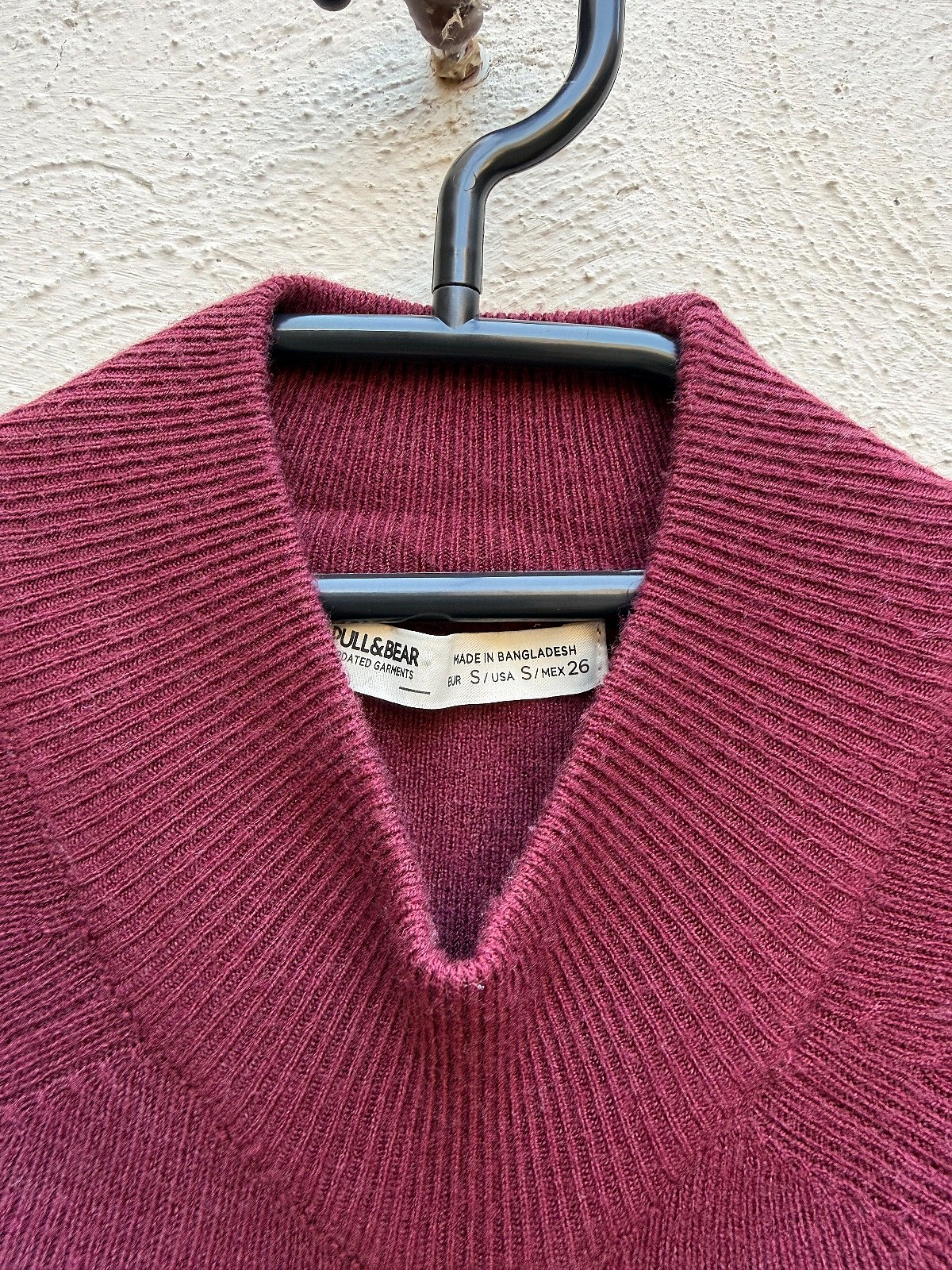 Pull&Bear Burgundy High-neck Sweater, photo 2