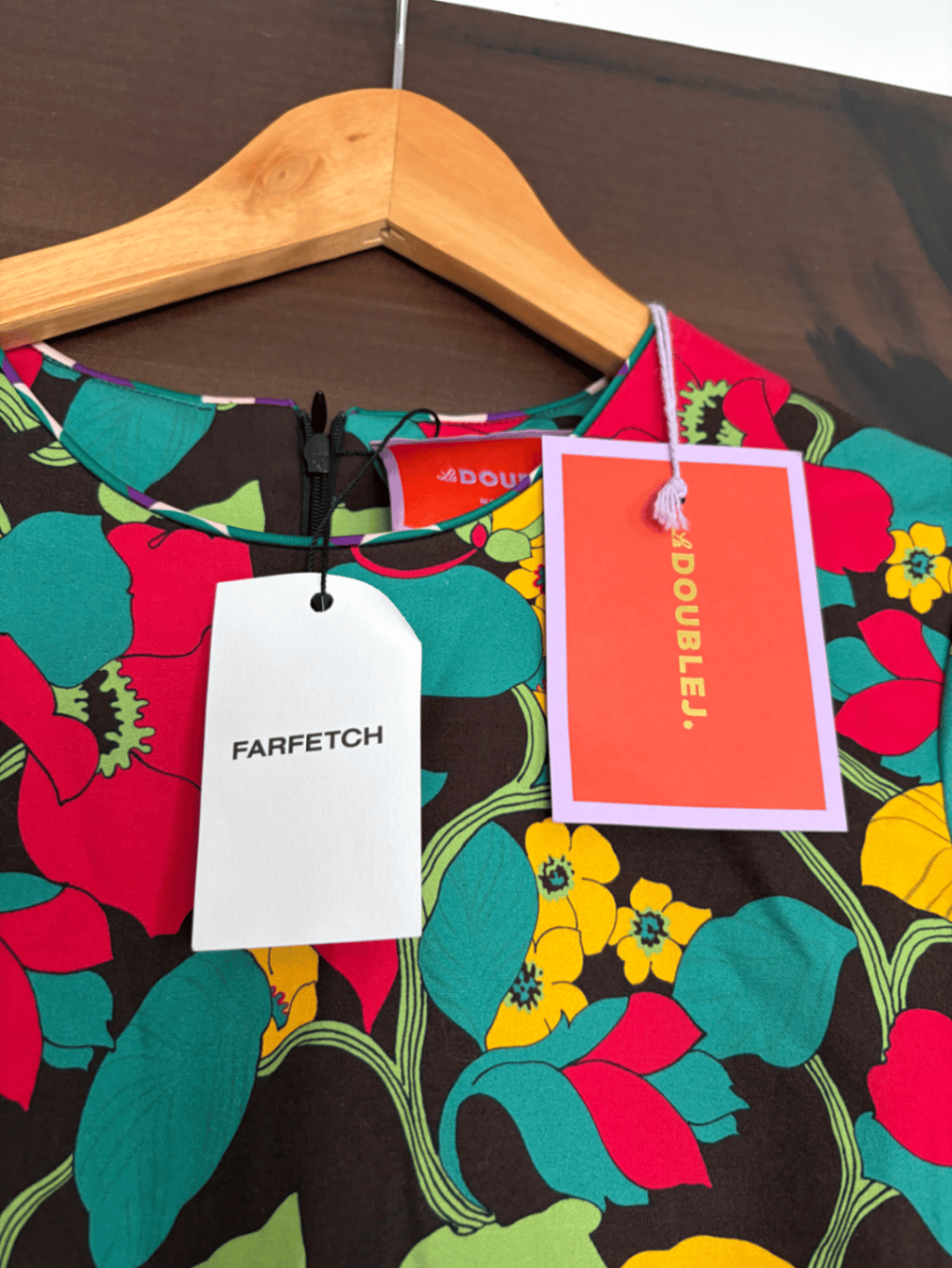 La DoubleJ Floral Print Minidress, photo 6