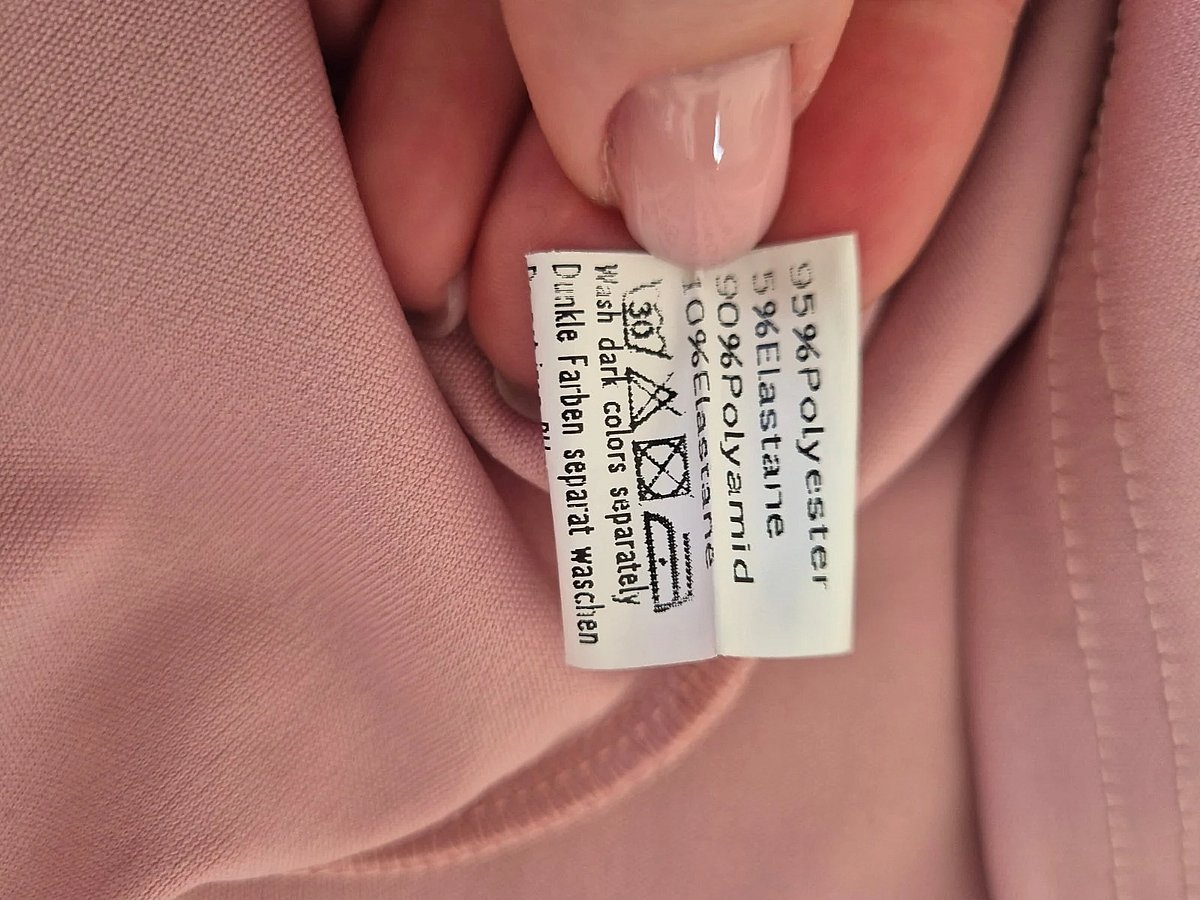 Vestido midi de encaje rosa, foto 3