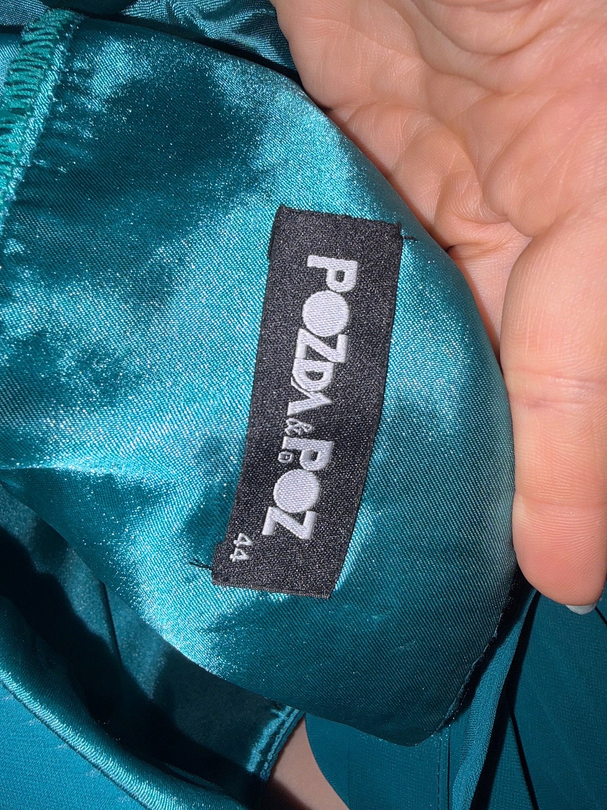 Teal Formal Dress XL, photo 5