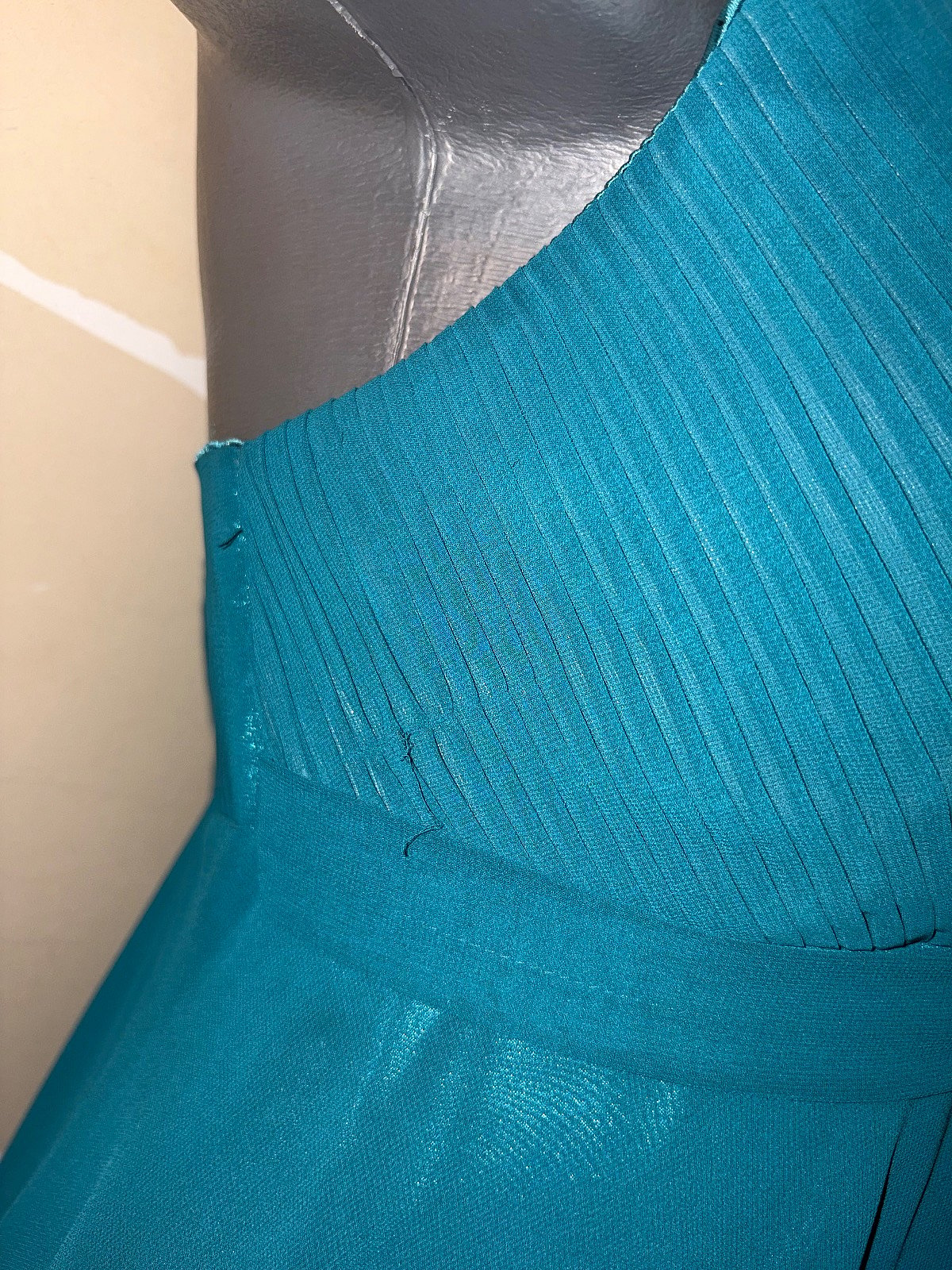 Teal Formal Dress XL, photo 3