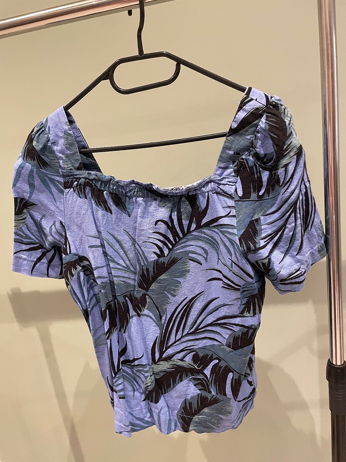 Papaya tropical print blouse, photo 3