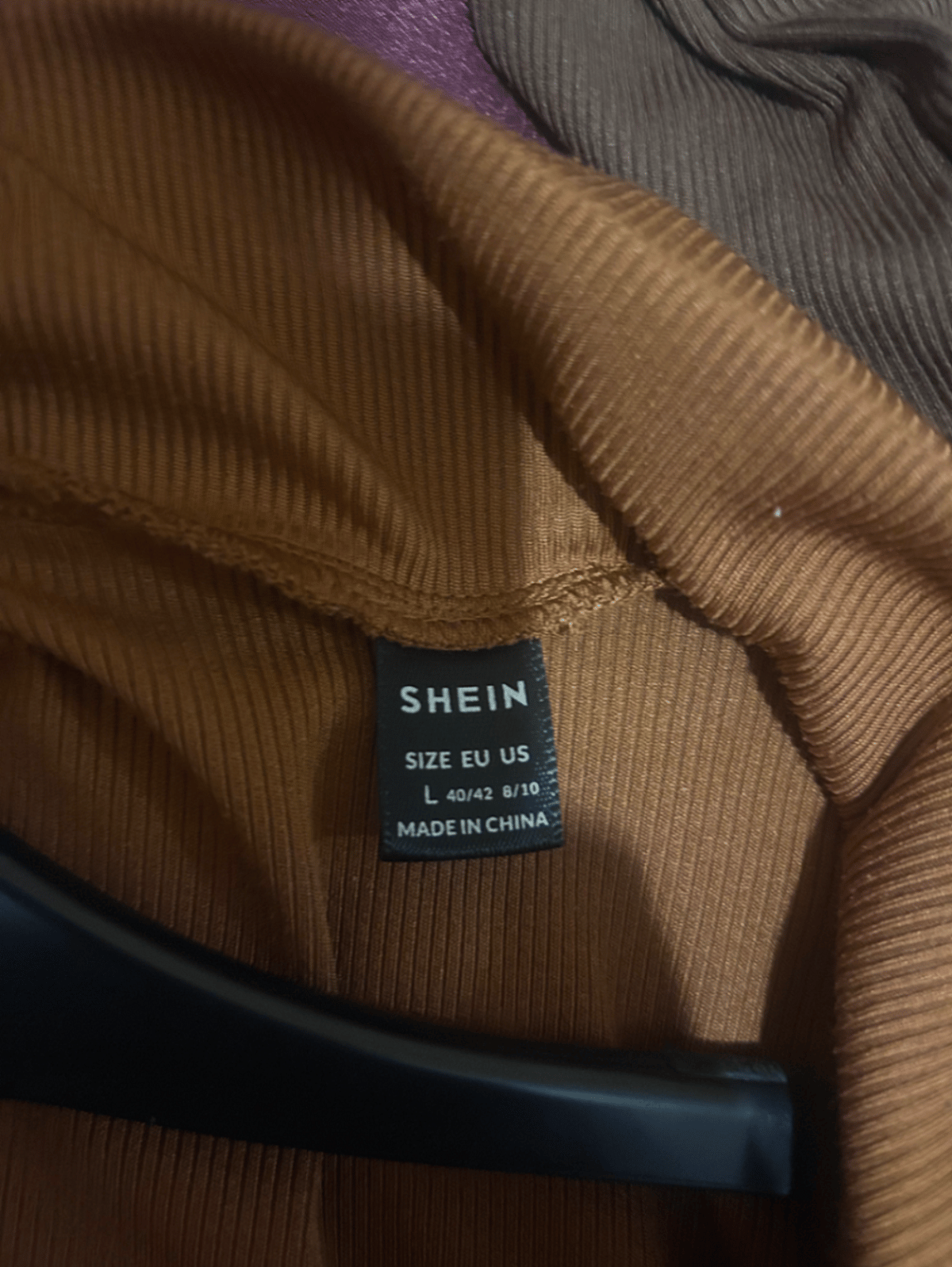 Ribbed Long Sleeve Polo Top - photo 4