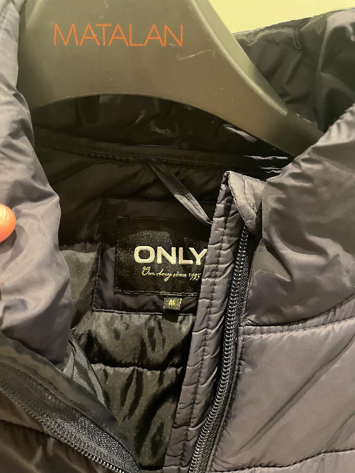 Only Padded Navy Jacket, photo 2