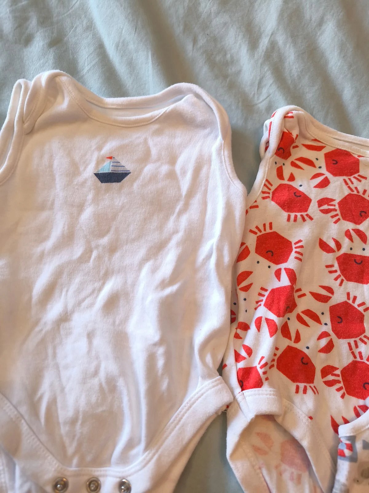 Baby boy nautical baby grows, photo 2