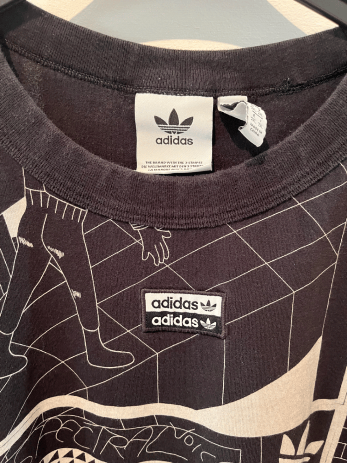 Adidas Comic Graphic Print T-Shirt, photo 2