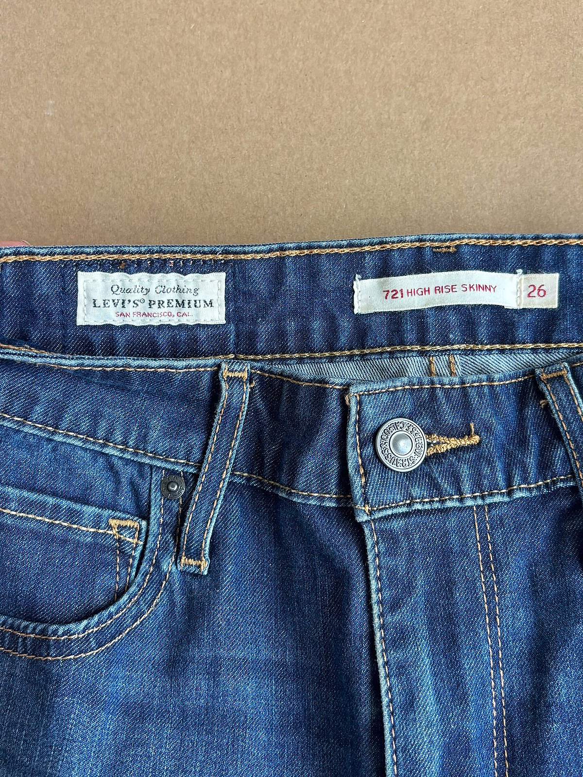 Levis 721 High Rise Skinny, photo 5
