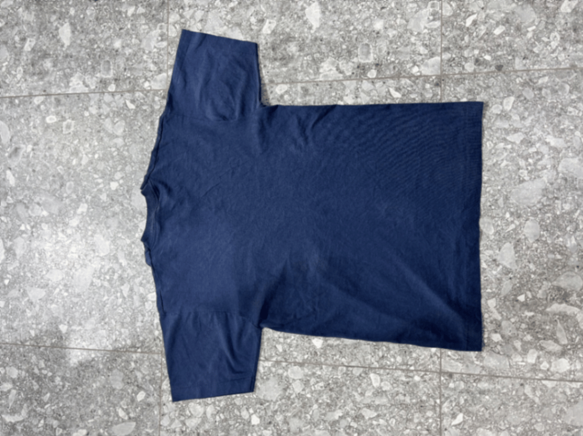 Vintage graphic print navy t-shirt - photo 3