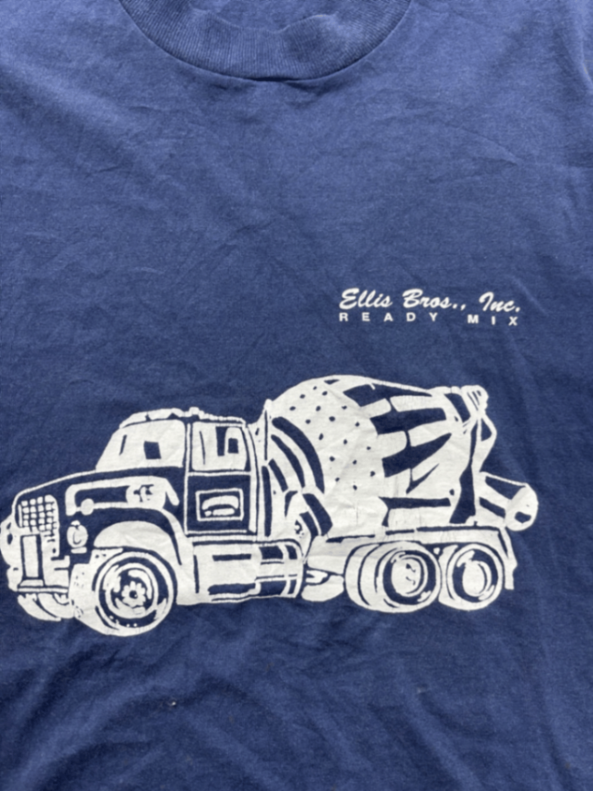 Vintage graphic print navy t-shirt - photo 2