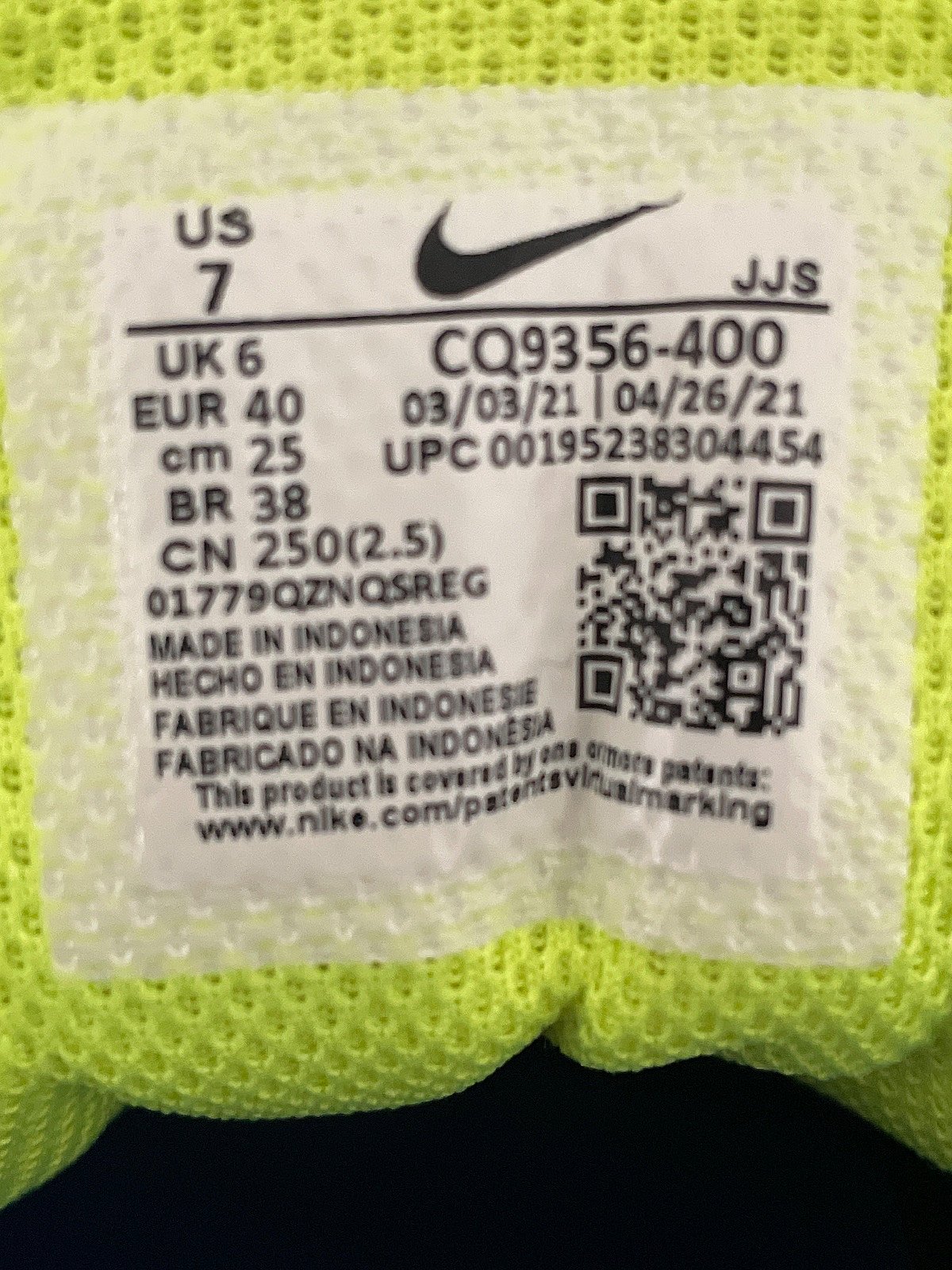 Blue Nike Trainers, photo 5