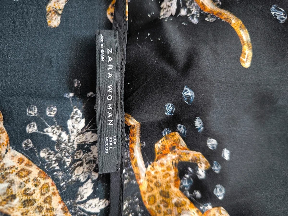 Zara Woman leopard print dress, photo 4