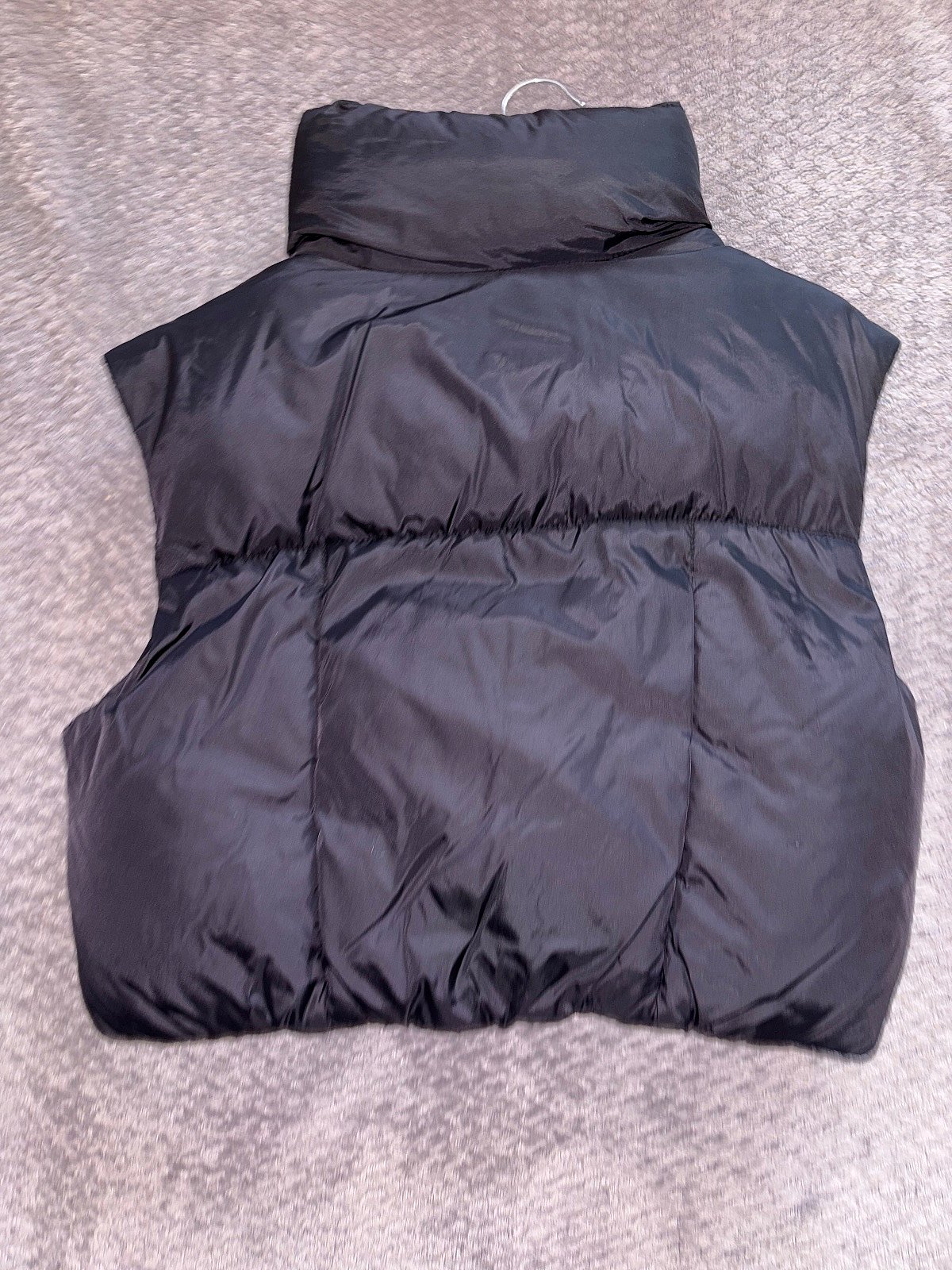 Black Puffer Gilet Vest - photo 2