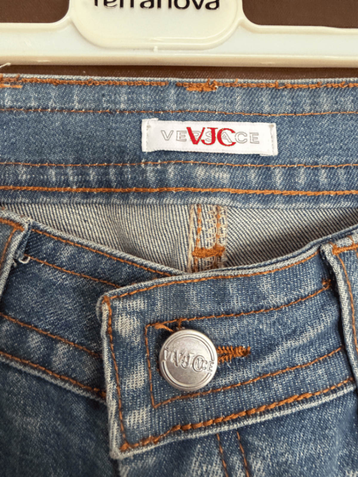 Versace Jeans Couture Embellished Denim - photo 7