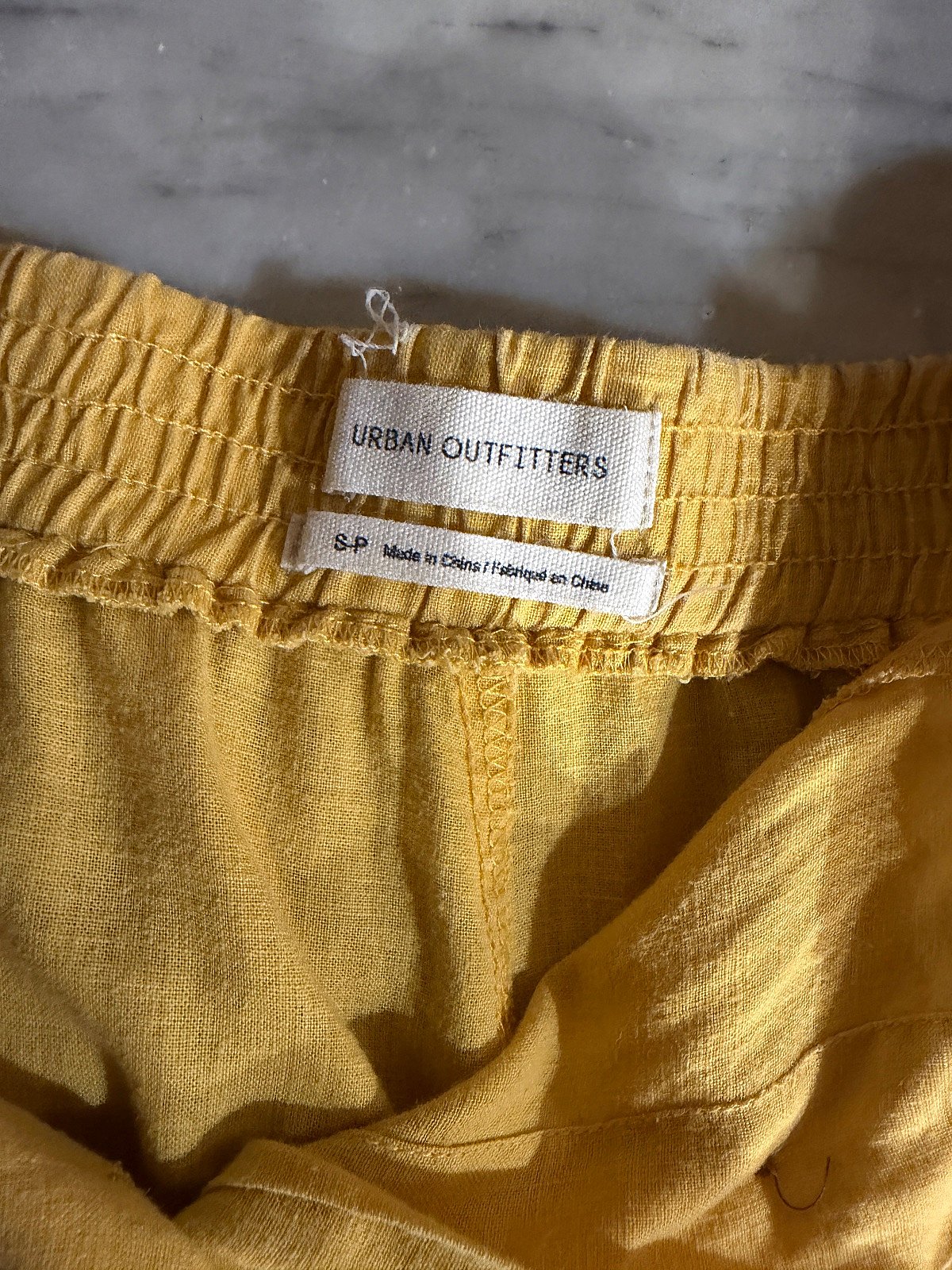 Urban Outfitters yellow buttoned skirt, photo 4