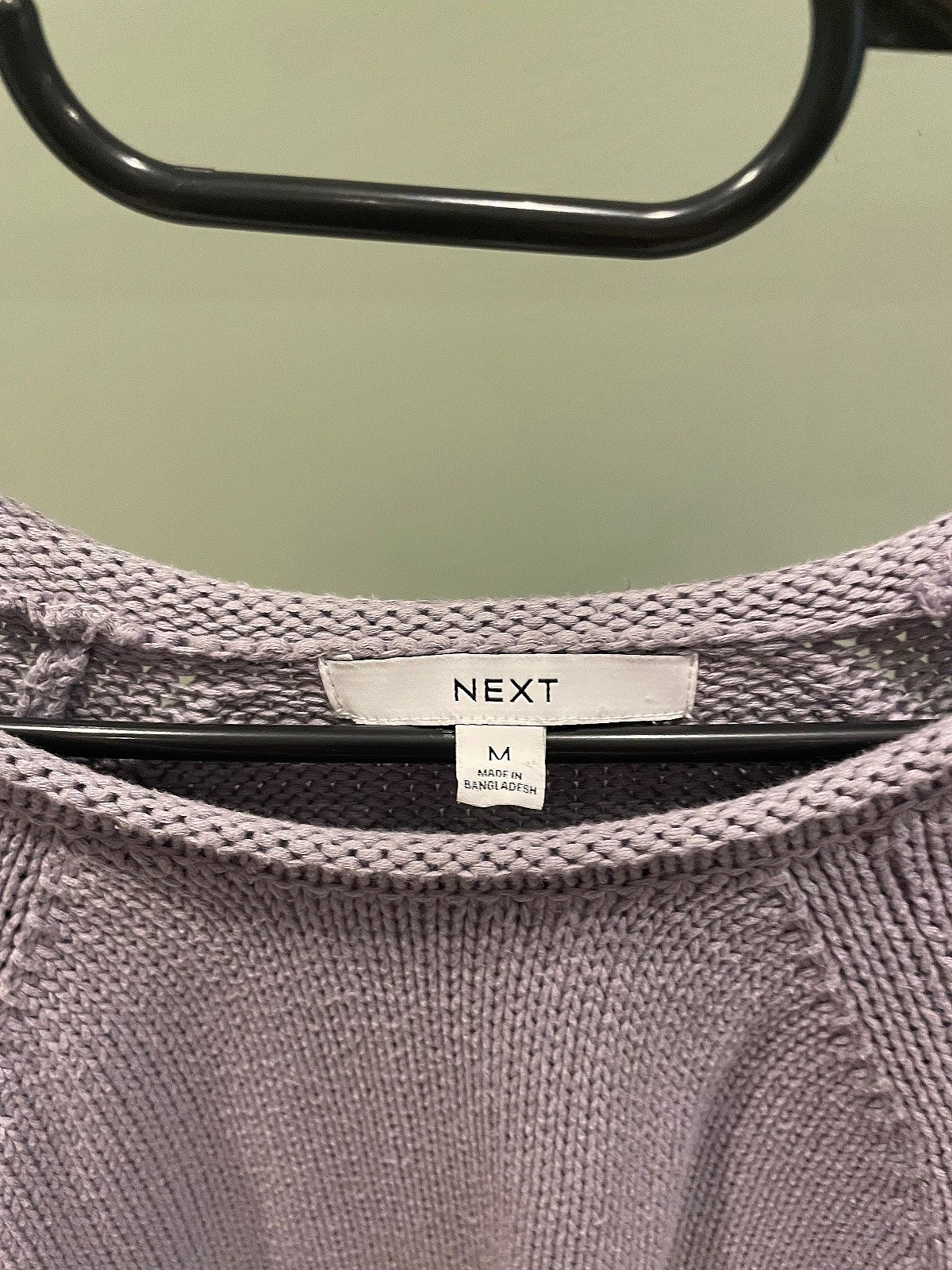 Next lavender knit top, photo 2
