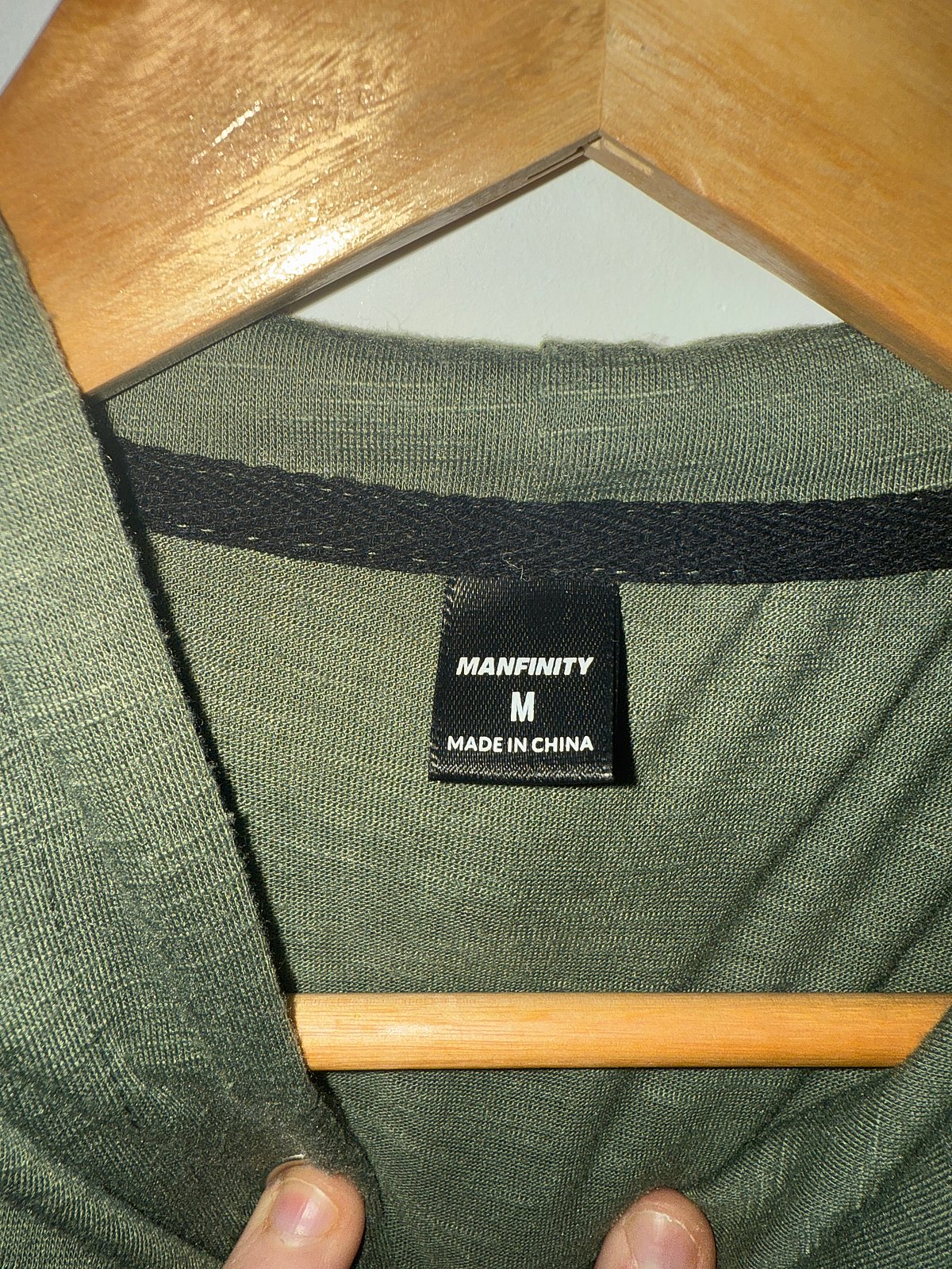 Manfinity Green Short Sleeve Hoodie, photo 4