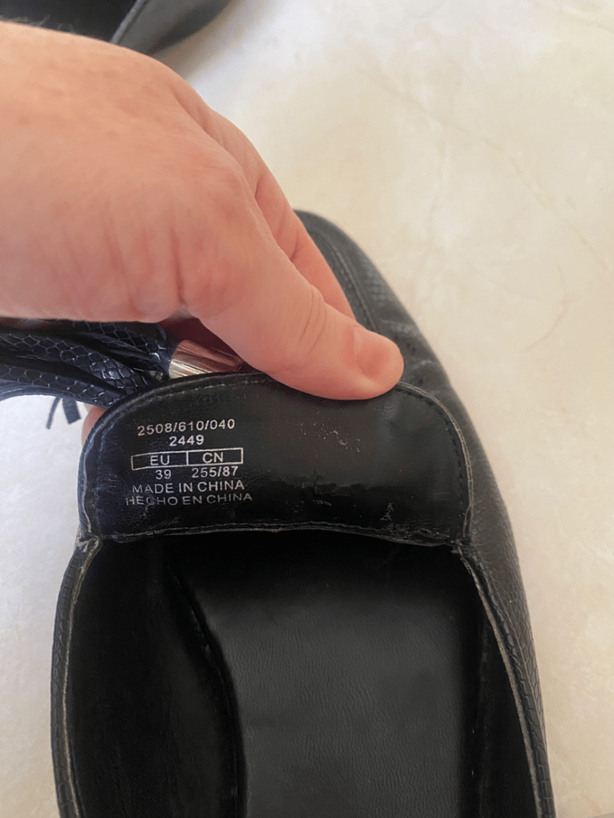 Zara Black Tassel Mule Loafers - photo 5