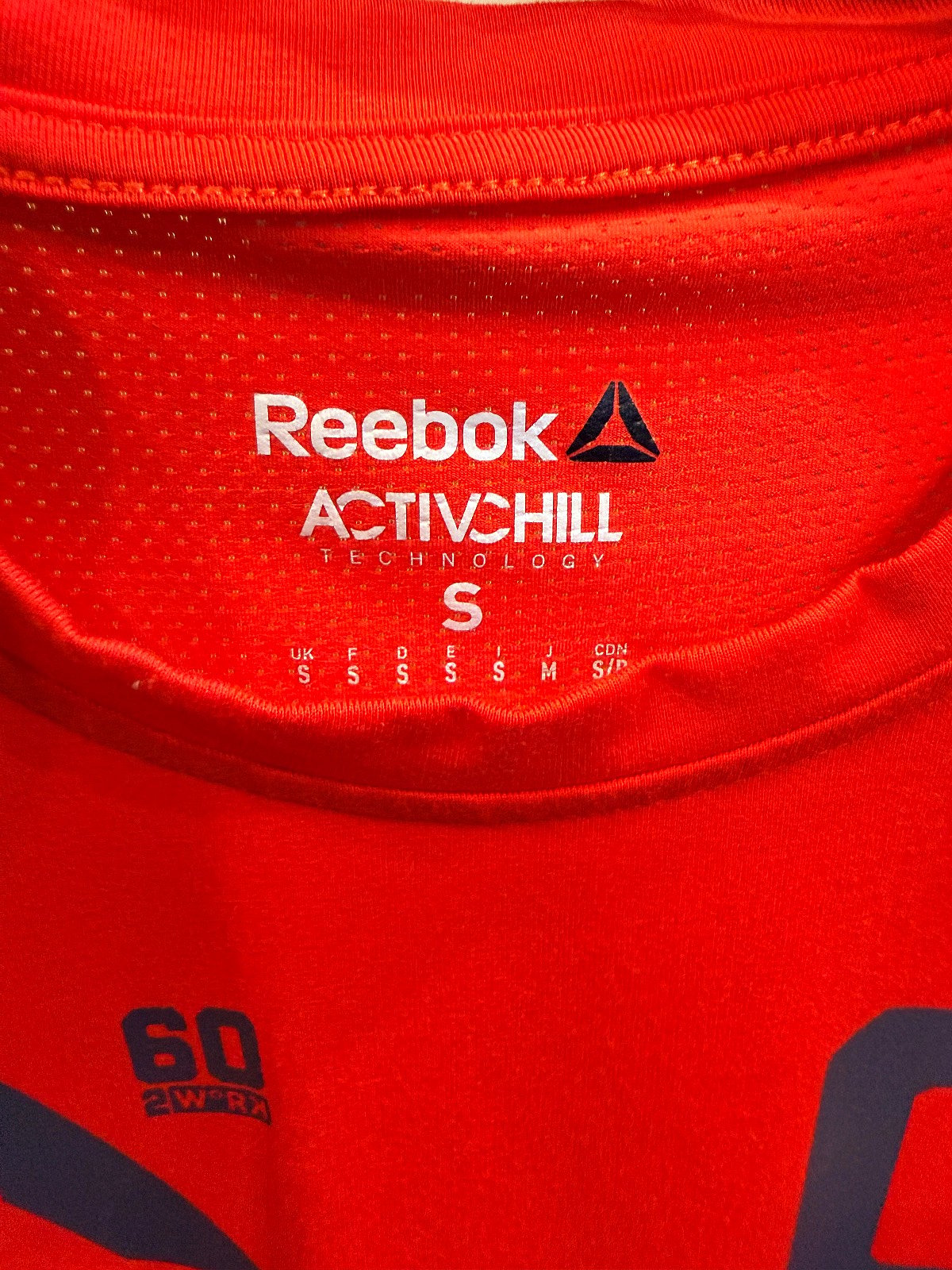 Camiseta deportiva con estampado de Reebok, foto 2