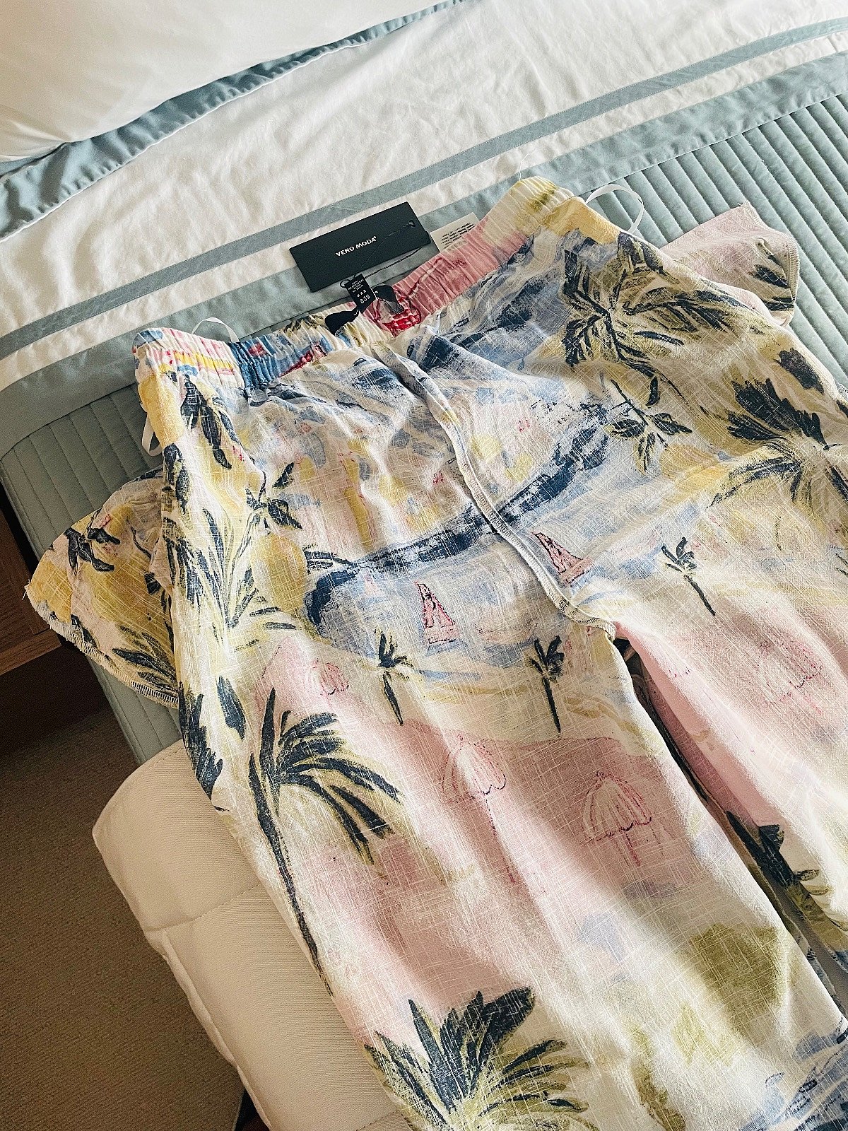 Vero Moda Amalfi Coast Print Wide Trousers, photo 6