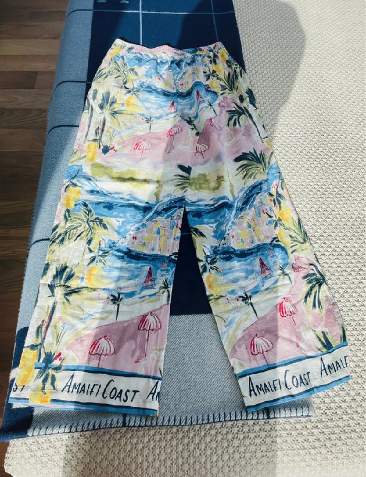 Vero Moda Amalfi Coast Print Wide Trousers, photo 2
