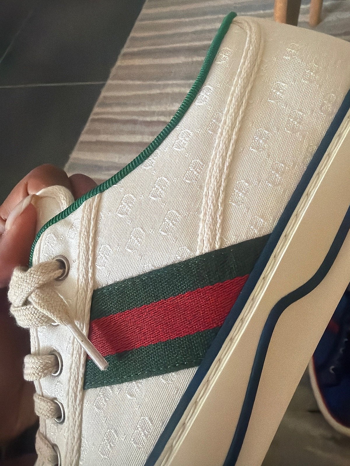 Gucci sneakers tennis 1977, photo 2