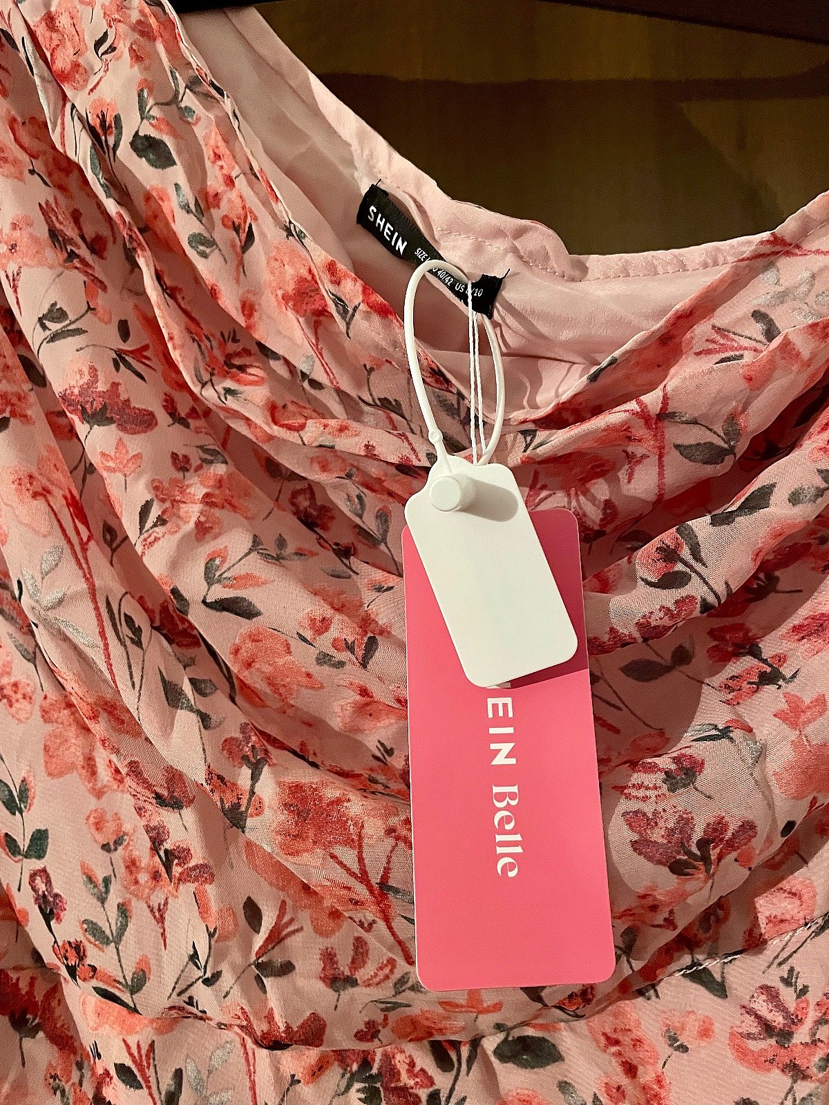 One-Shoulder Floral Ruched Dress, photo 4