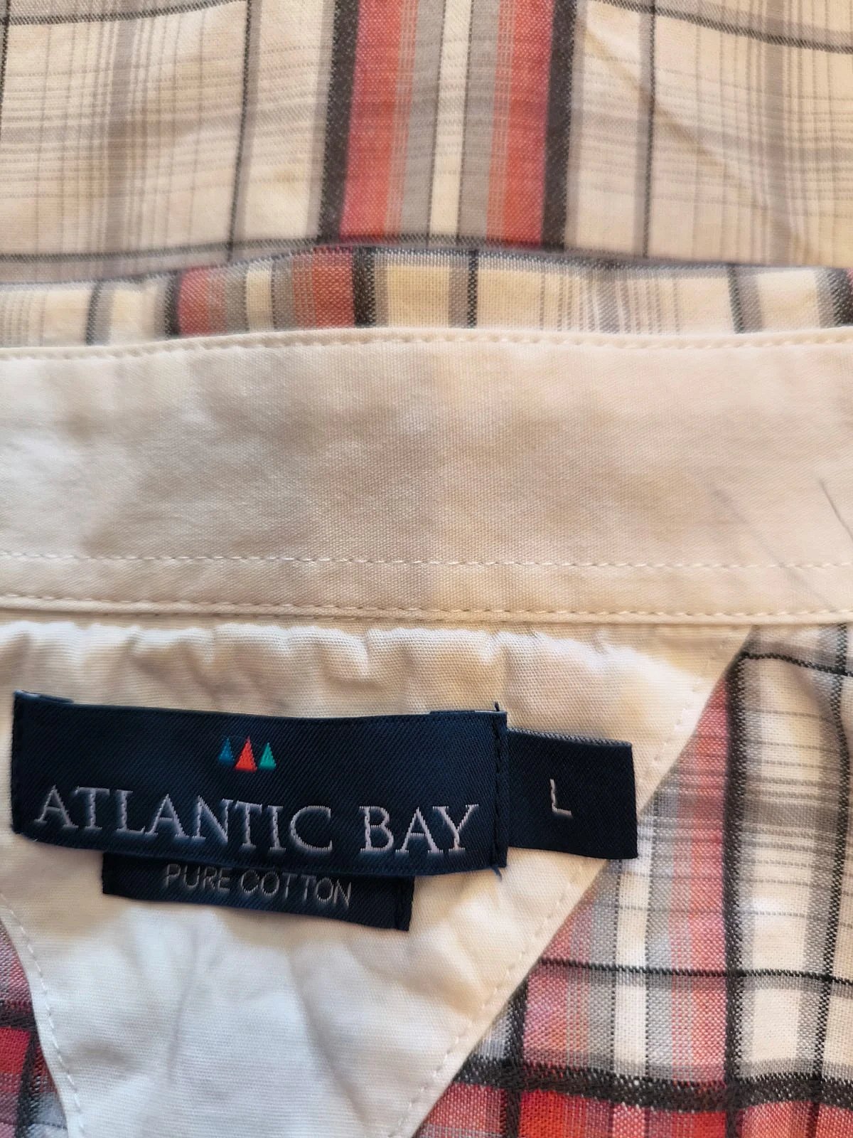 Atlantic Bay Plaid Cotton Shirt, photo 5