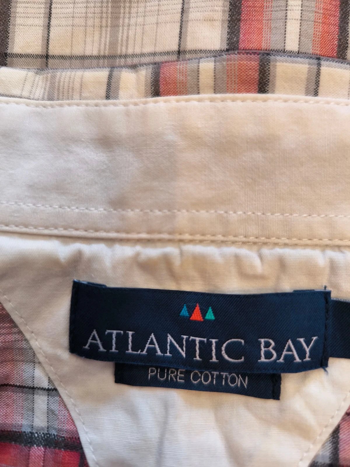 Atlantic Bay Plaid Cotton Shirt, photo 4