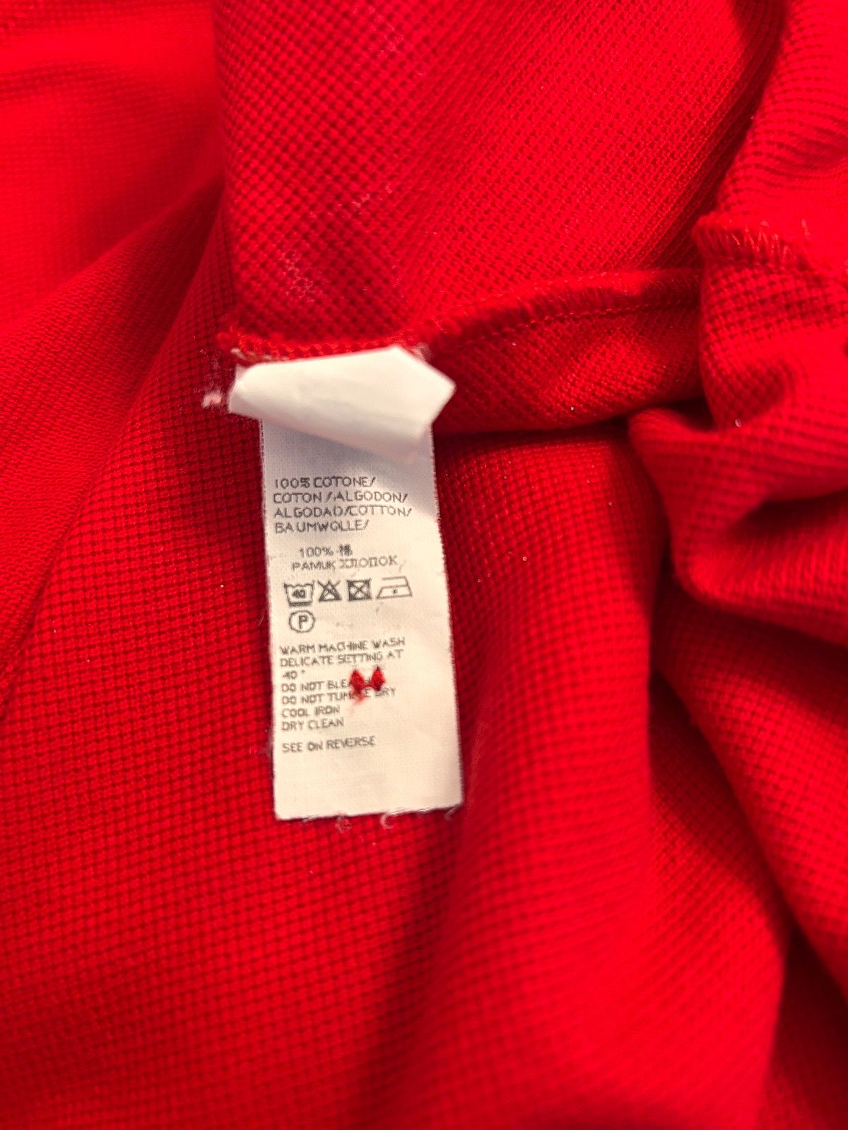 Paul & Shark Red Polo, photo 3