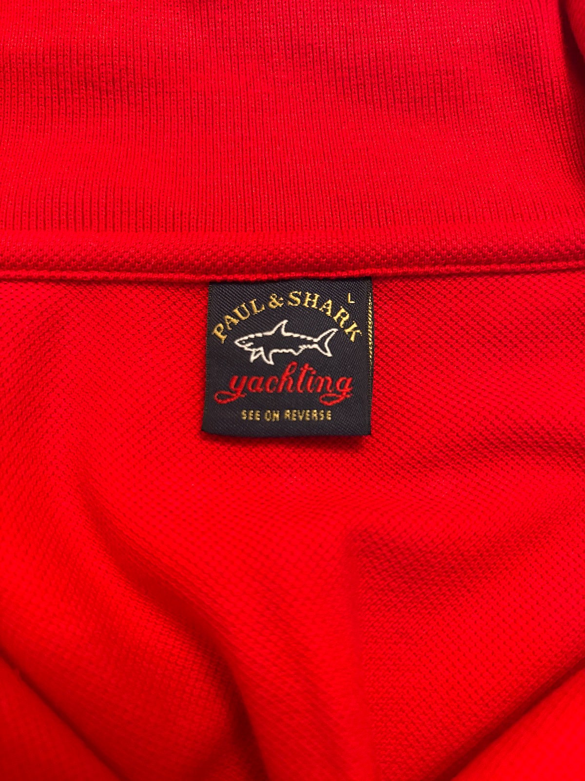 Paul & Shark Red Polo, photo 2