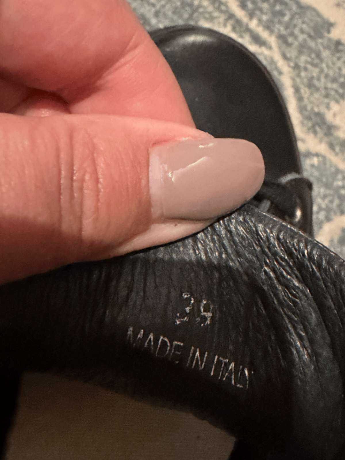 Patrizia Pepe Black Leather Trainers - photo 8