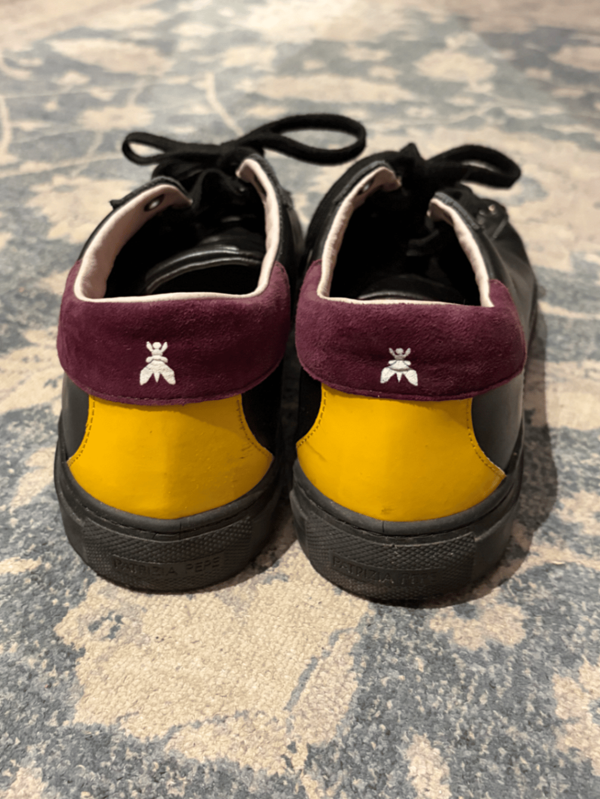Patrizia Pepe Black Leather Trainers - photo 5