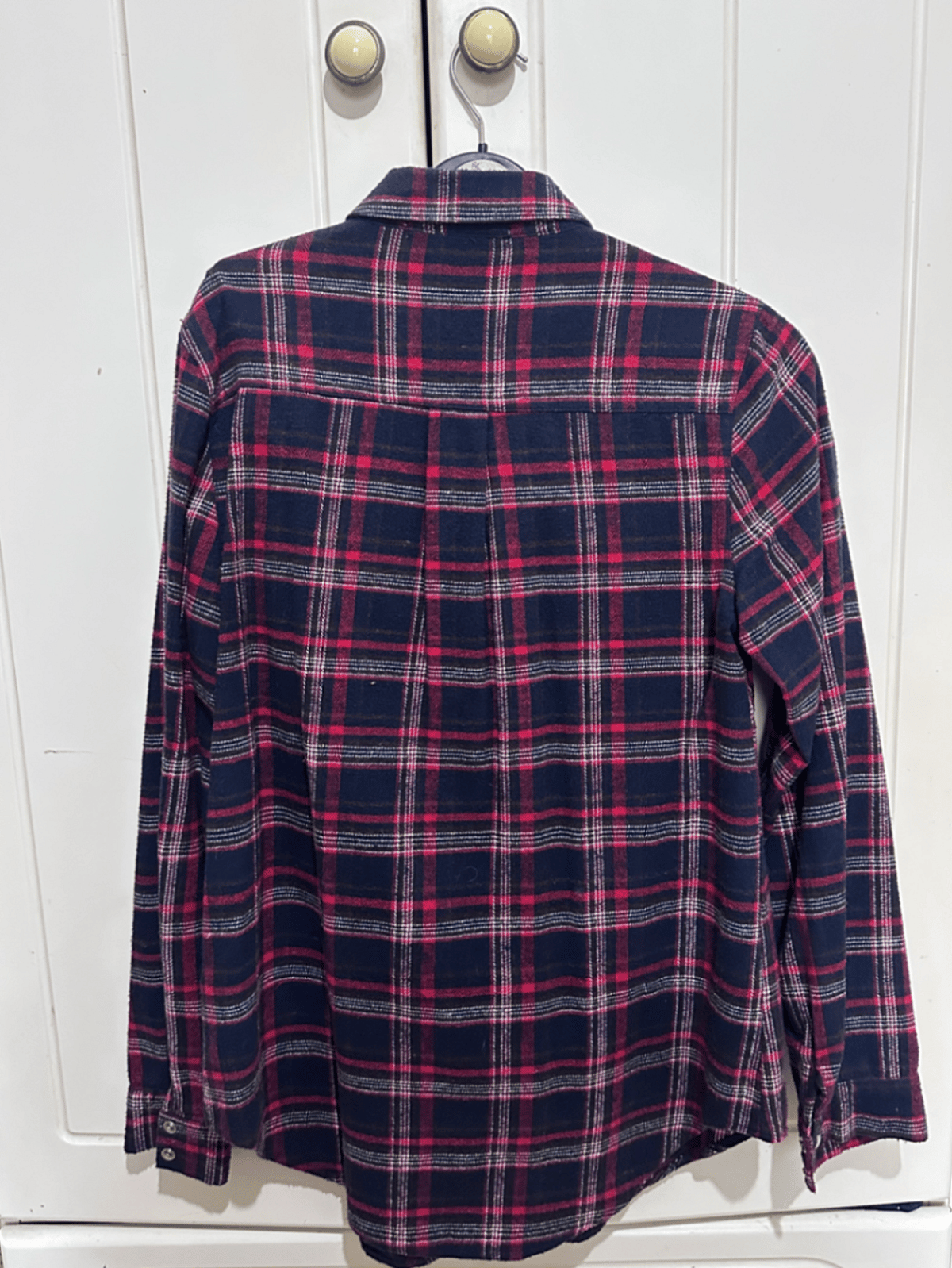 Studded collar plaid check shirt, photo 3