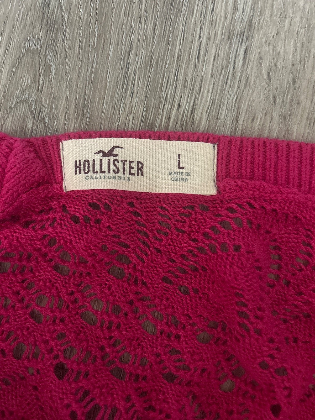 Hollister Bright Pink Knit Sweater - photo 2