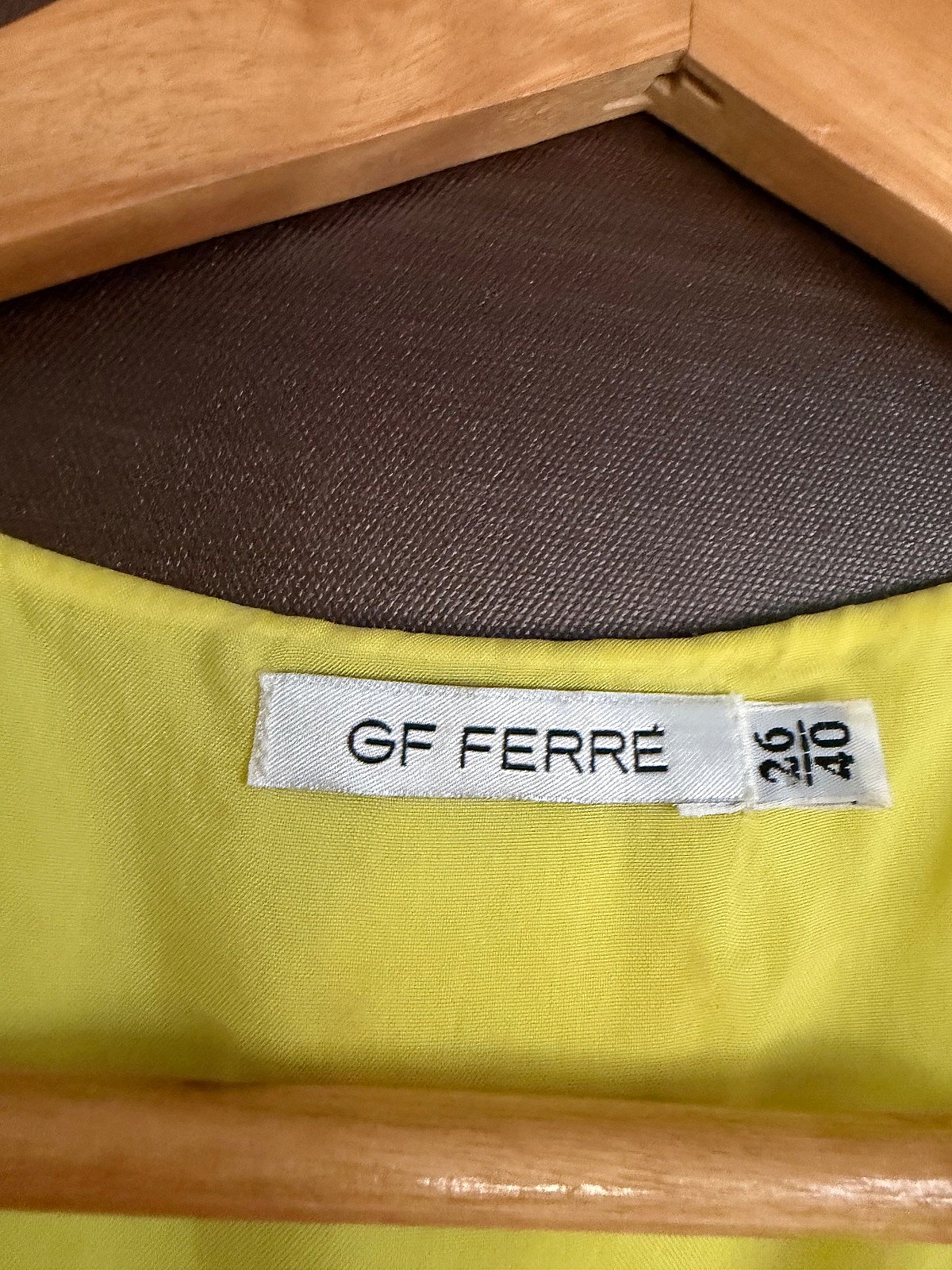 GF Ferre yellow sleeveless top, photo 8