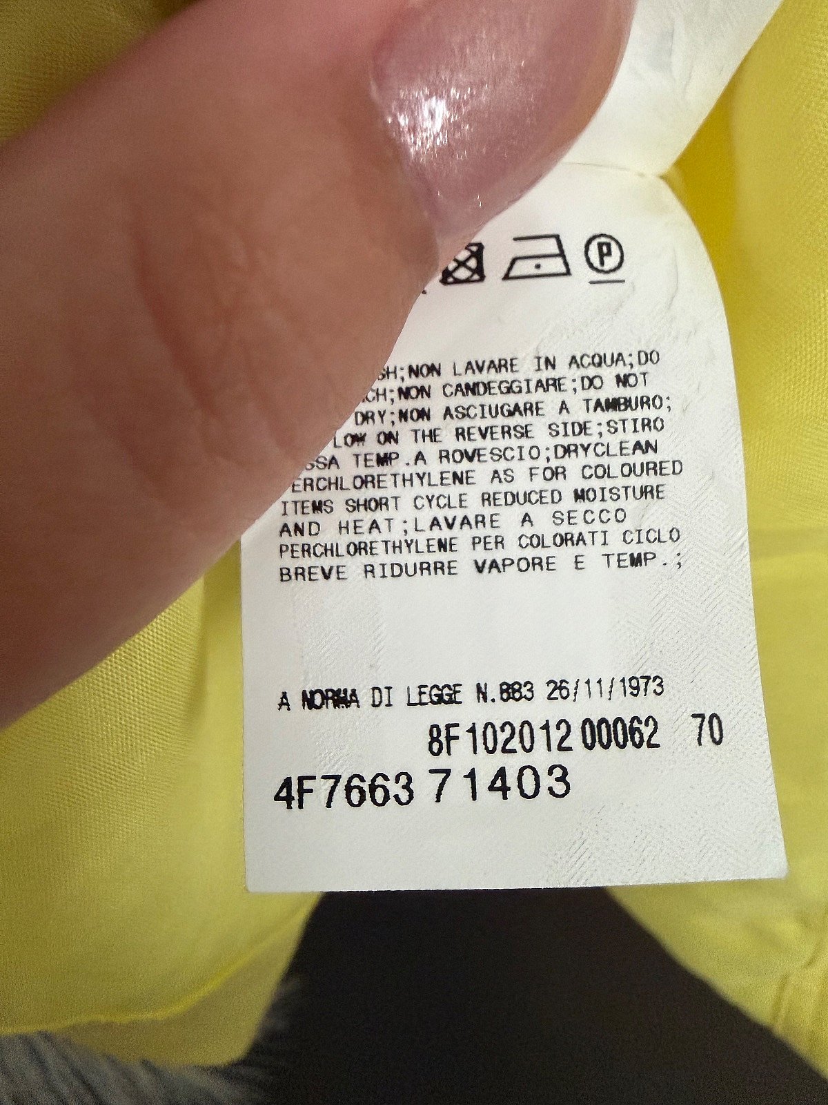 GF Ferre yellow sleeveless top, photo 7