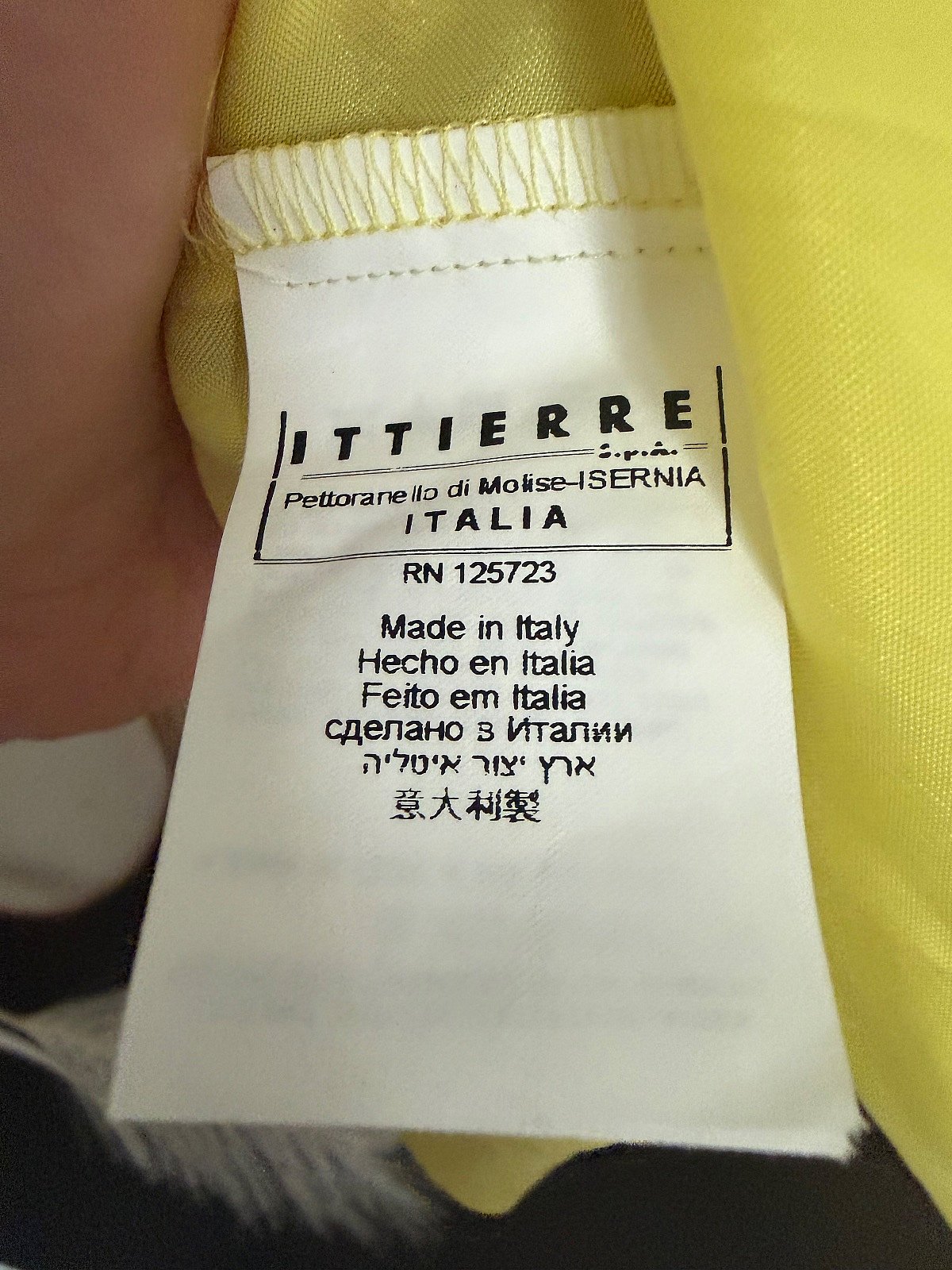 GF Ferre yellow sleeveless top, photo 5
