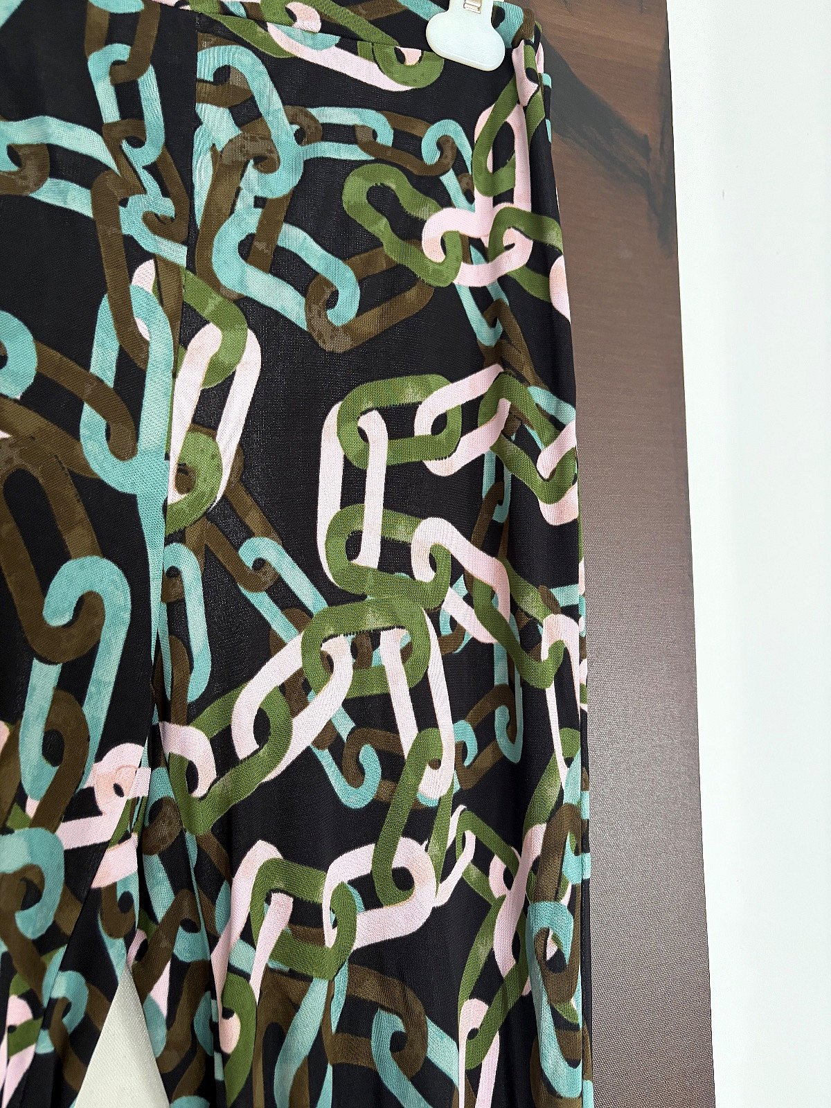 DVF Patterned Viscose Trousers, photo 5