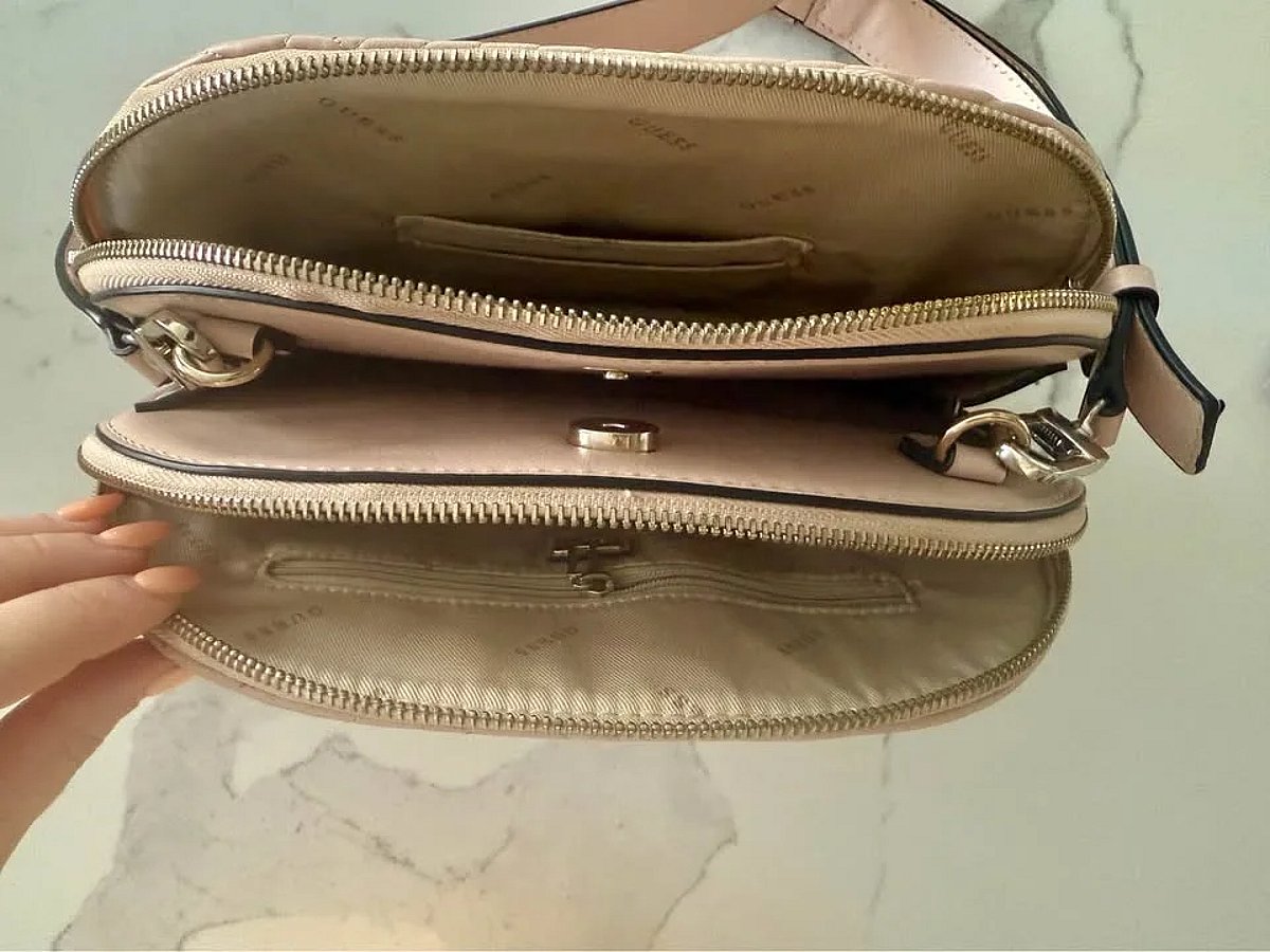 Pink Quilted Crossbody Bag - photo 3